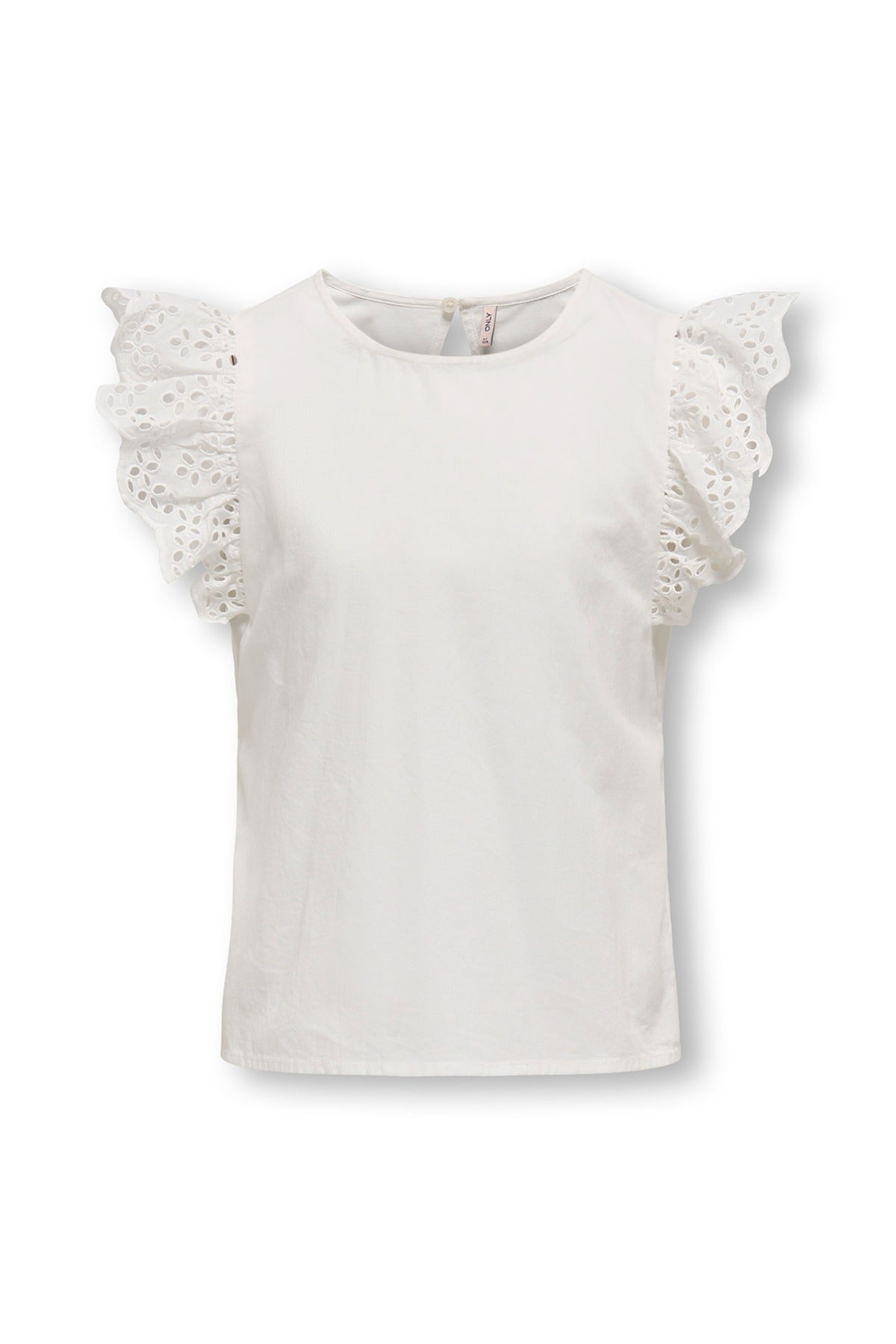 KIDS ONLY KOGLOU LIFE S/L EMB TOP WVN