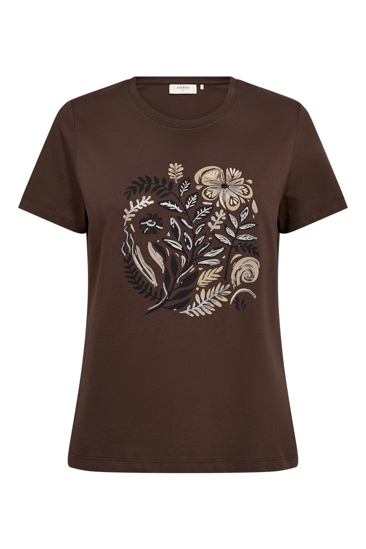 Ida - T-shirt i bomuld med detalje