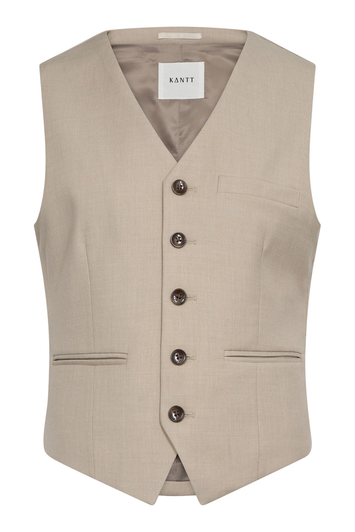 Marco junior - Vest med knaplukning