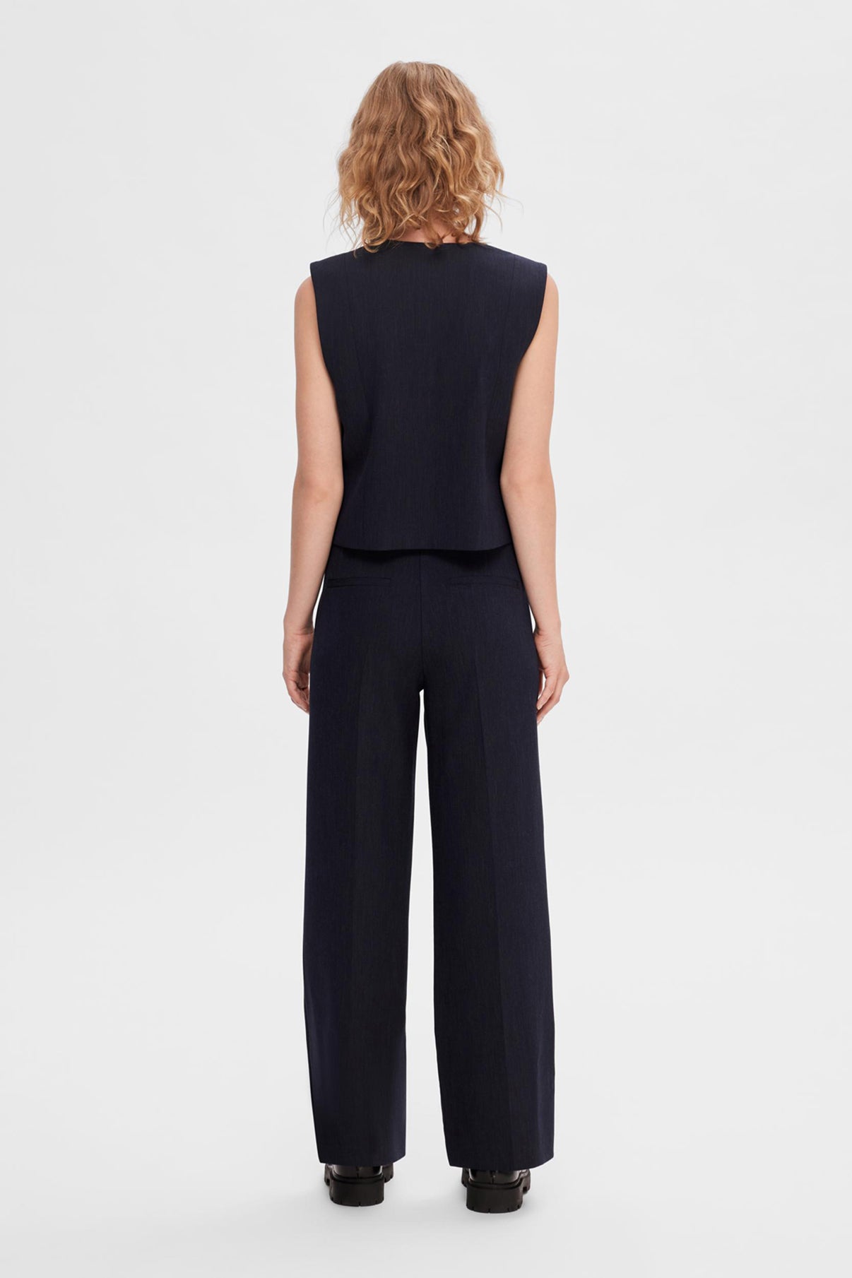 Selected Femme Buks Rita Mid waist Wide