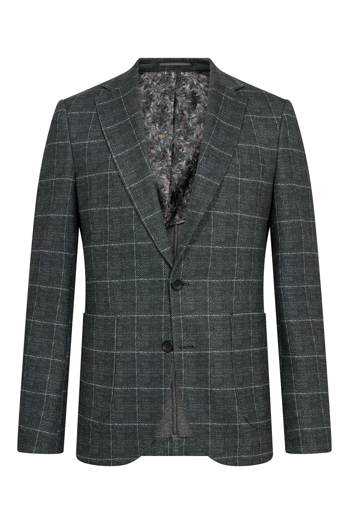 Tokker - Blazer i strukturvævet kvalitet