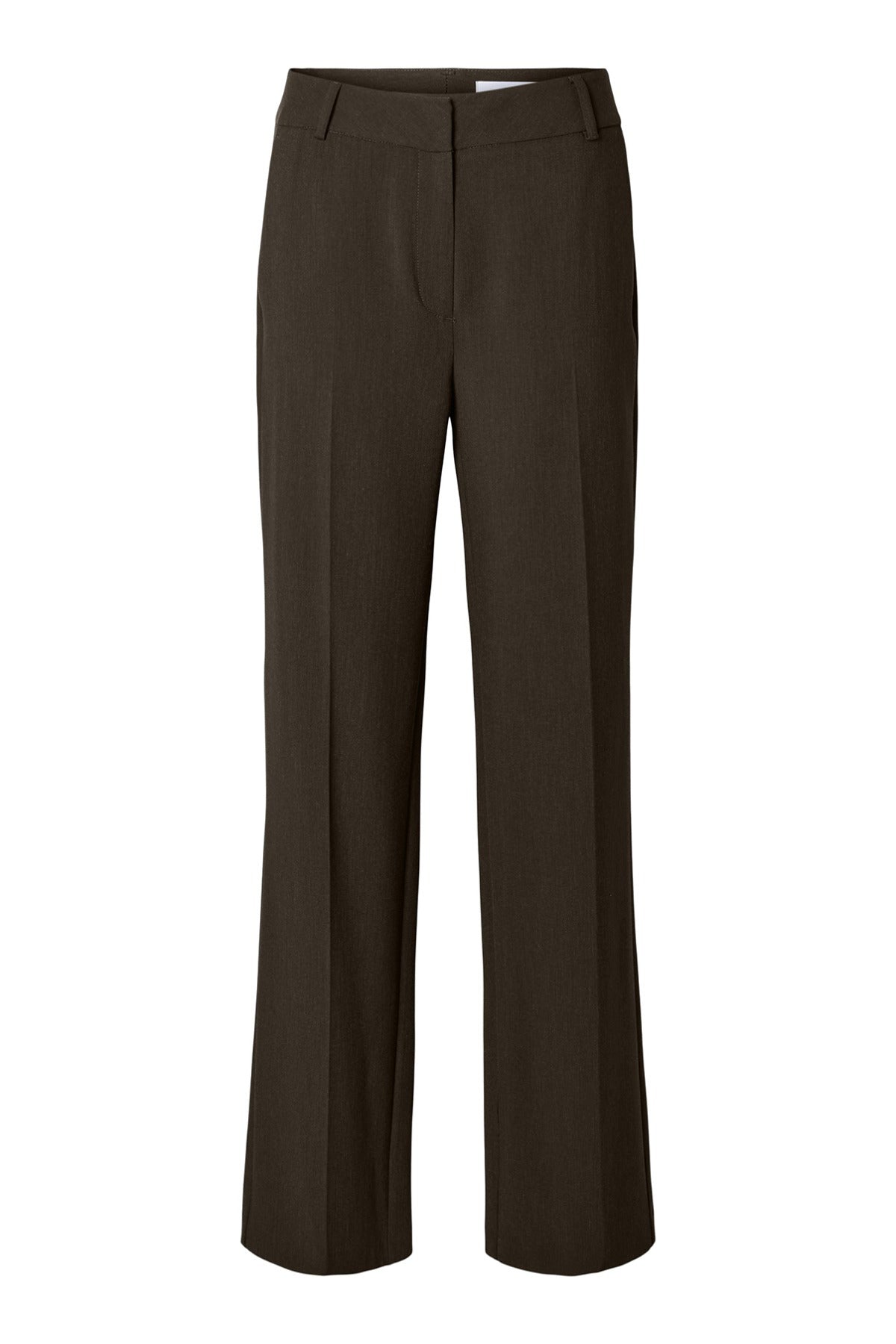 SELECTED FEMME SLFRITA MW WIDE PANT MEL NOOS