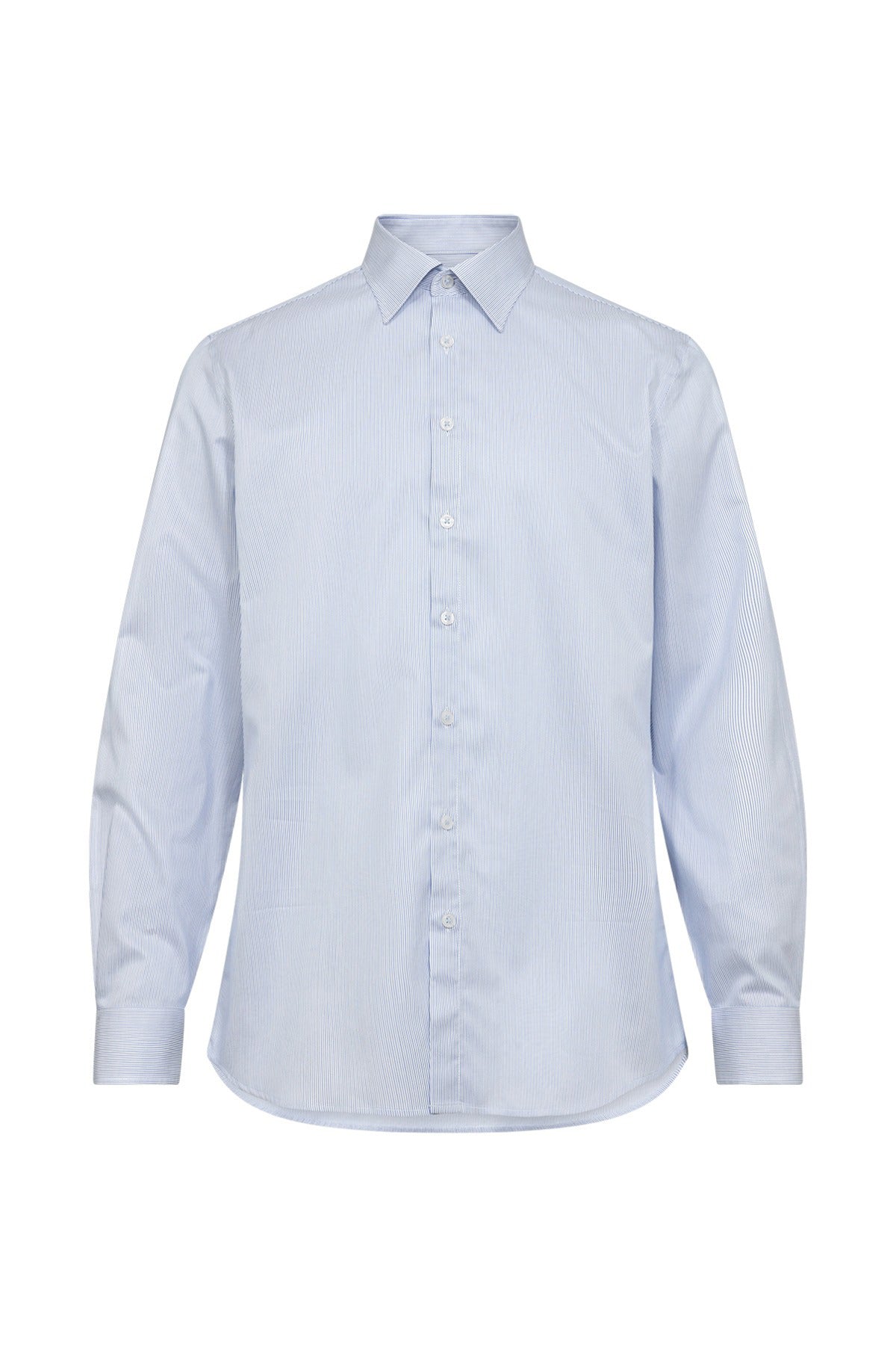 Hento - Strygefri langærmet skjorte