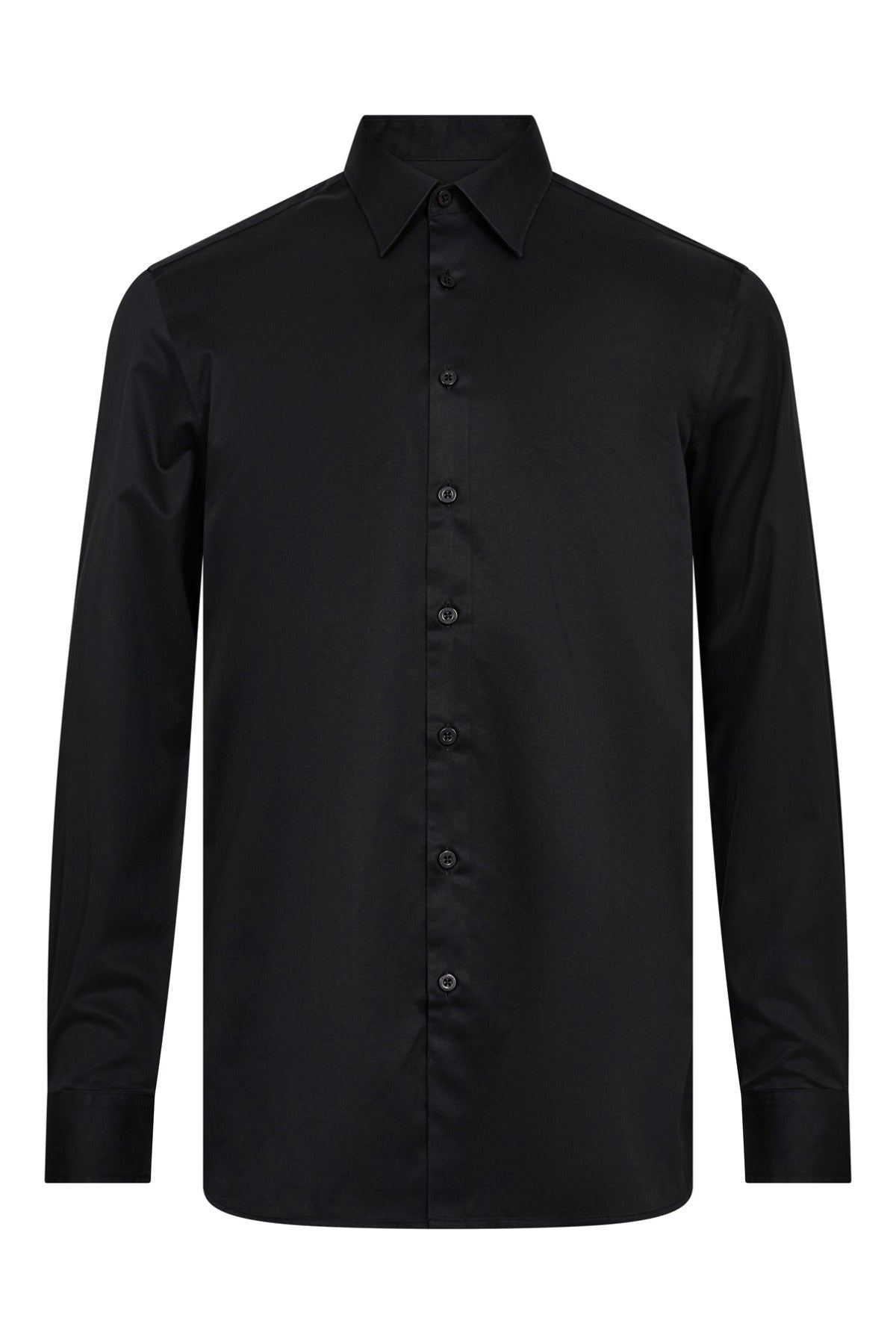 Hento - Strygefri langærmet skjorte