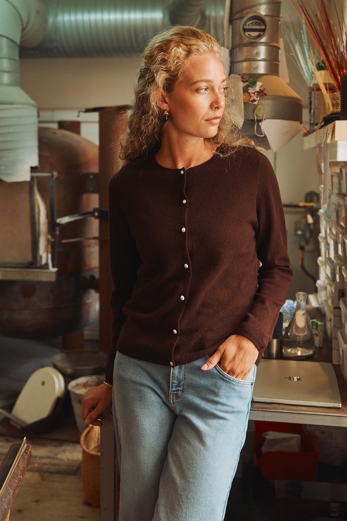 VAKKER KASHMIR CARDIGAN ELLIE