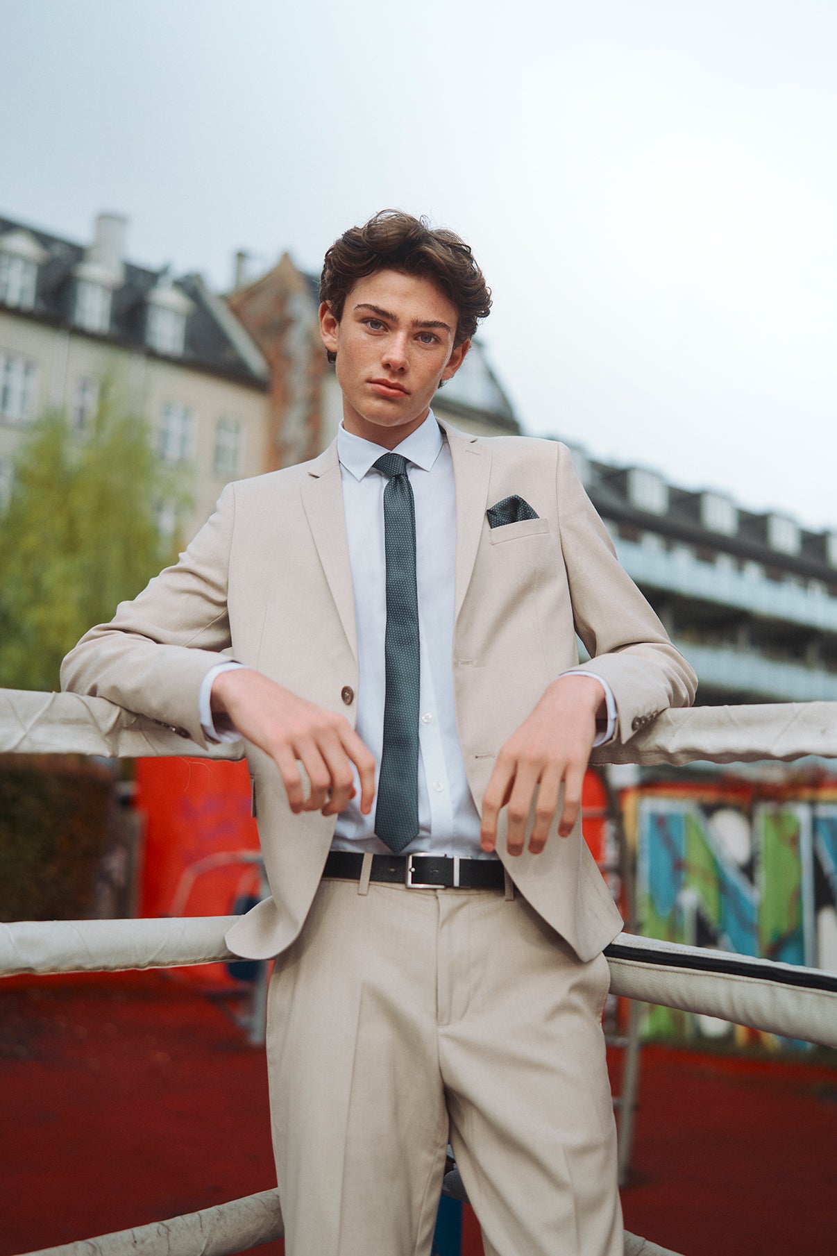 Buster junior - Klassisk hvid skjorte