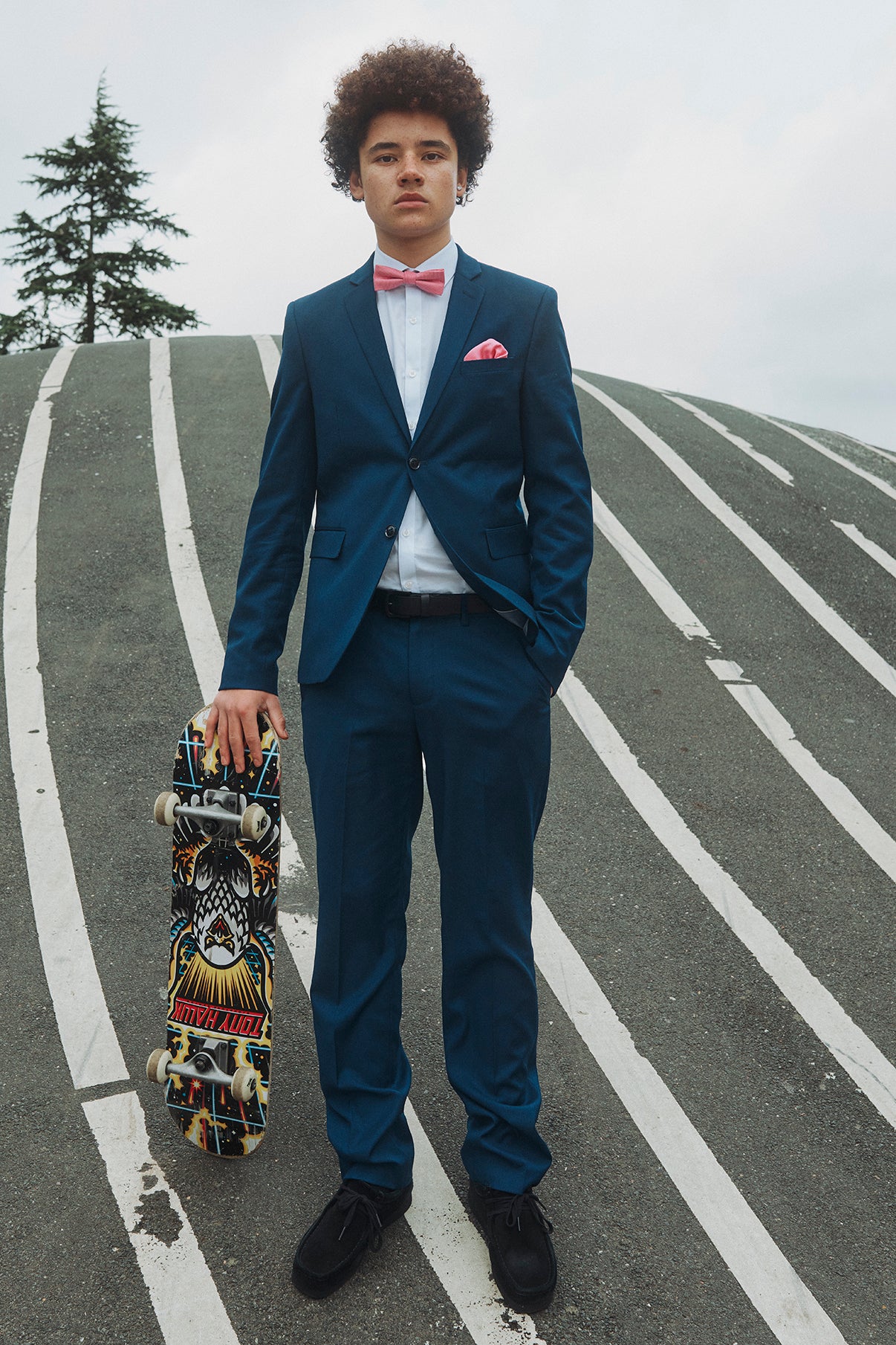 Marco junior jakkesæt - Klassisk blazer og bukser - Sky Captain