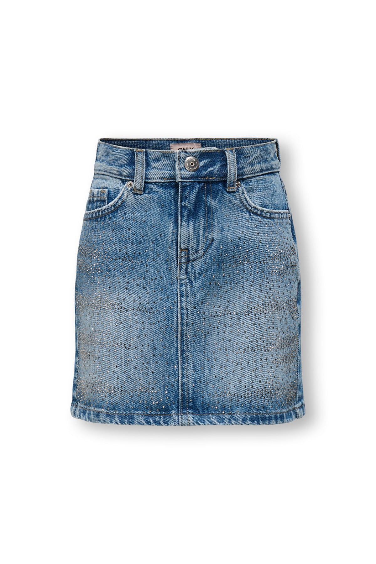 KIDS ONLY KOGSTELLA RHINESTONE SHORT SKIRT DNM AZG
