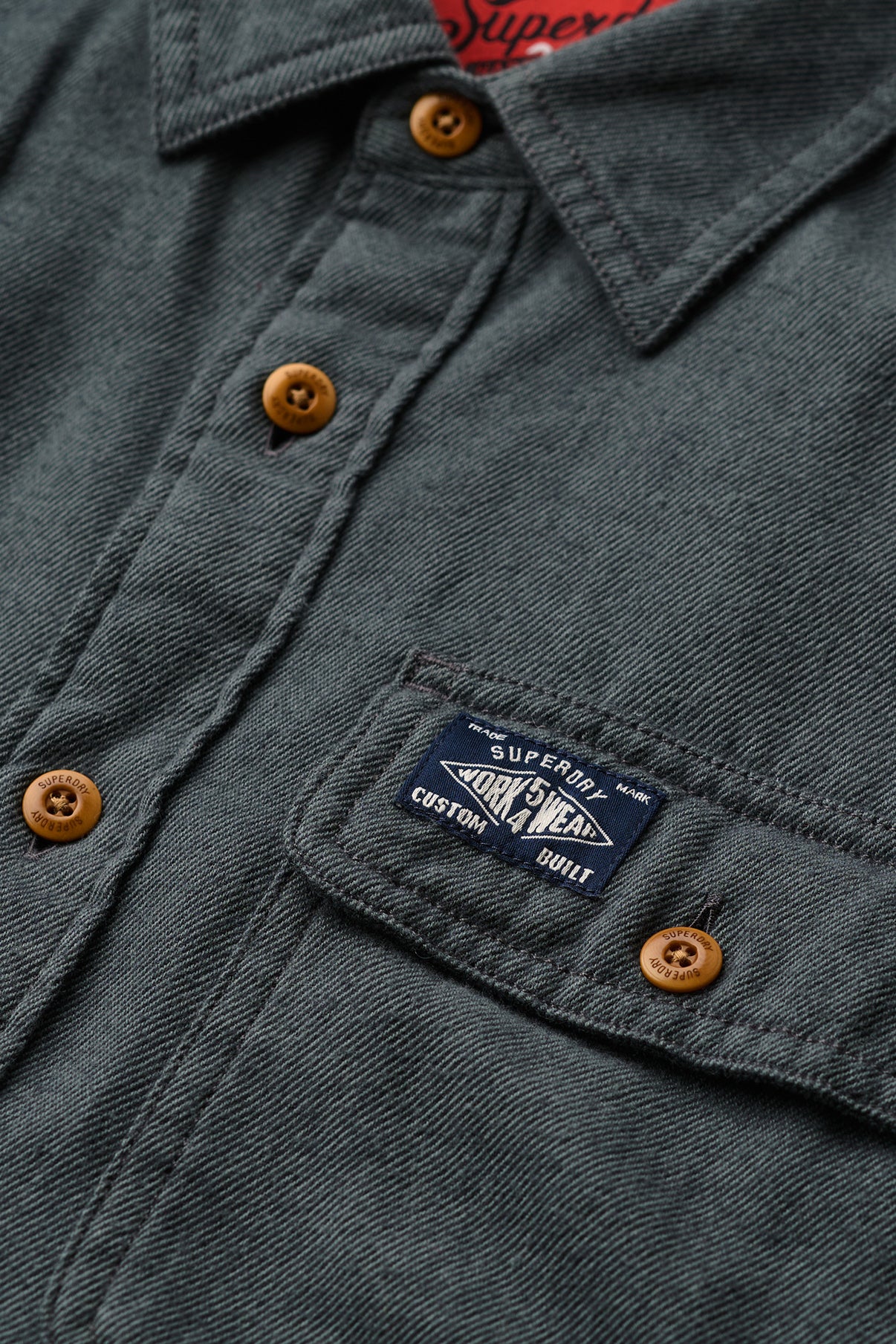 SUPERDRY FLANNEL WORKWEAR SHIRT