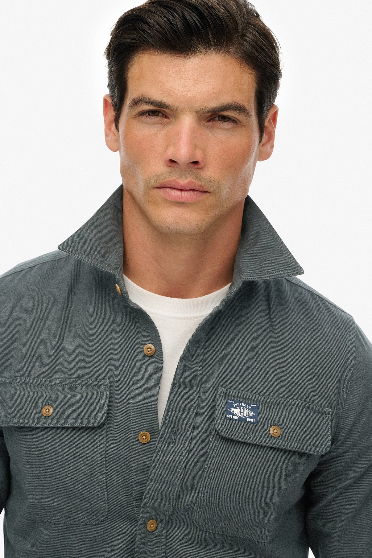 SUPERDRY FLANNEL WORKWEAR SHIRT