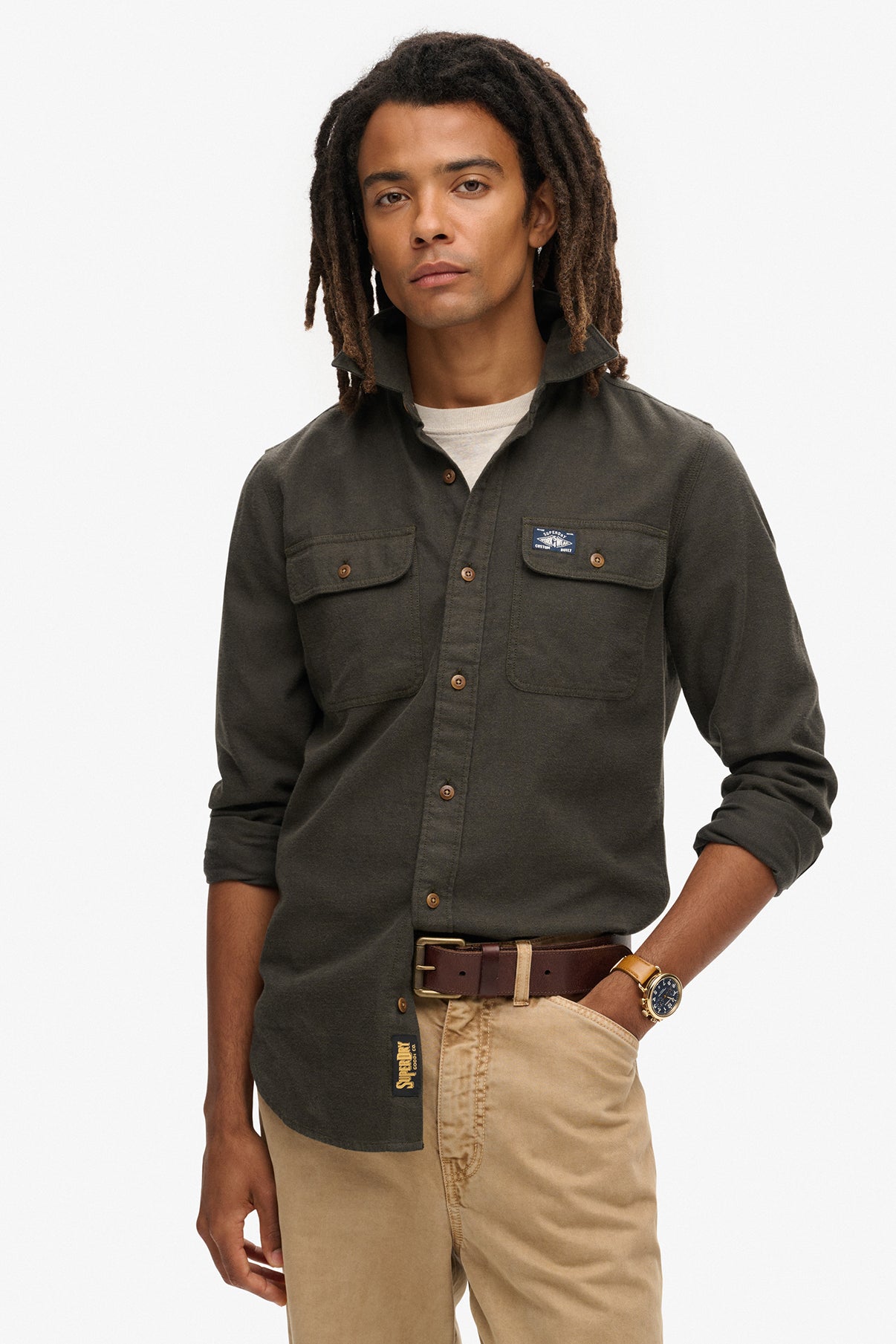 SUPERDRY FLANNEL WORKWEAR SHIRT