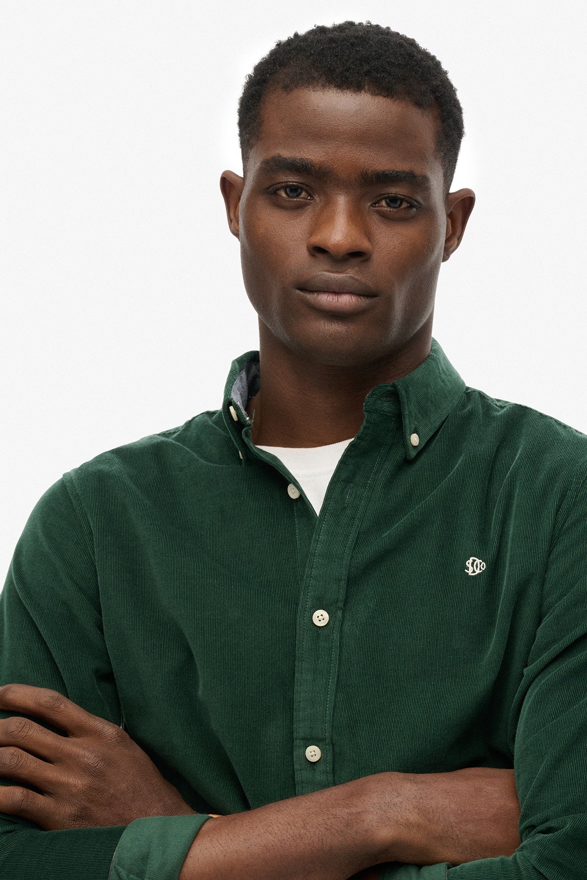 SUPERDRY CLASSIC NEEDLE CORD SHIRT