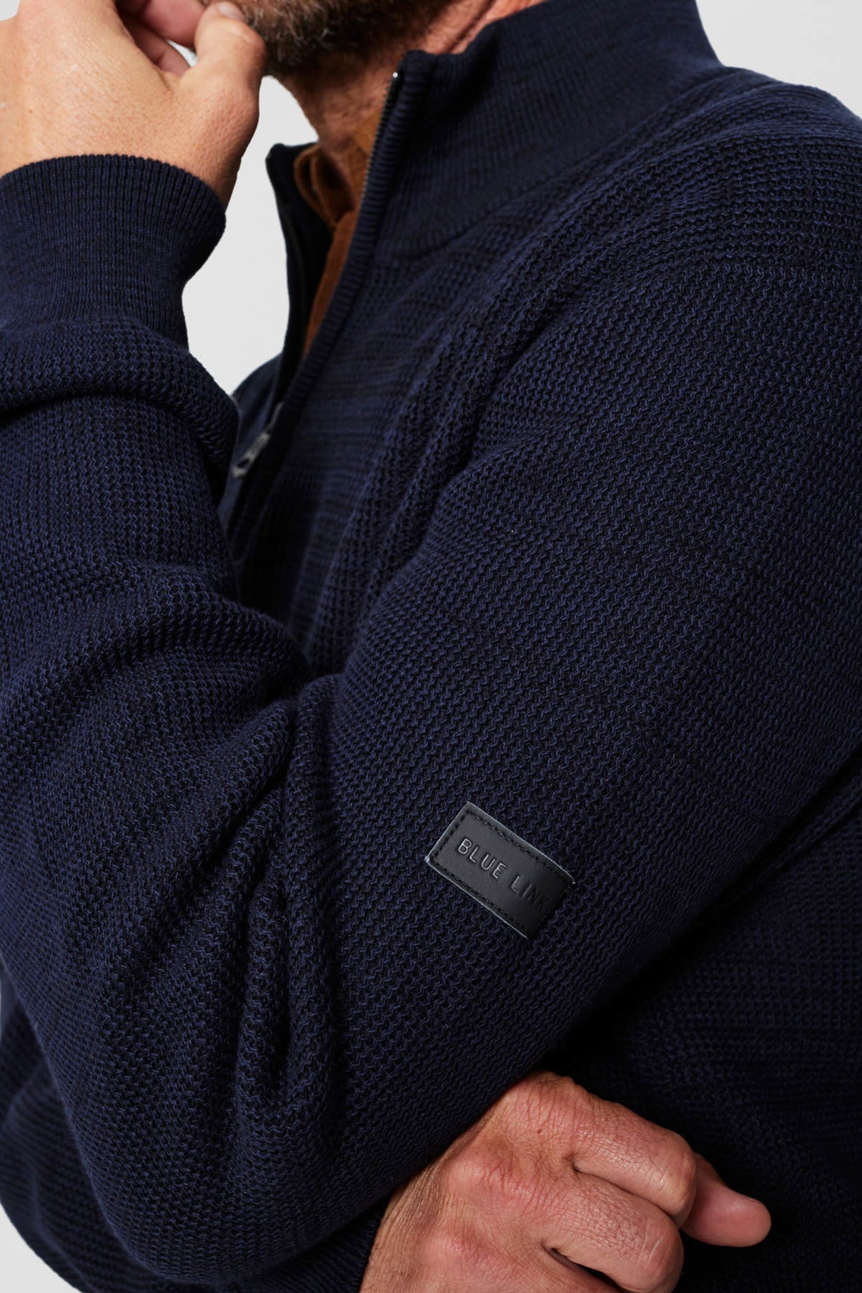 BLUE LINK Half-Zip Krom 323222