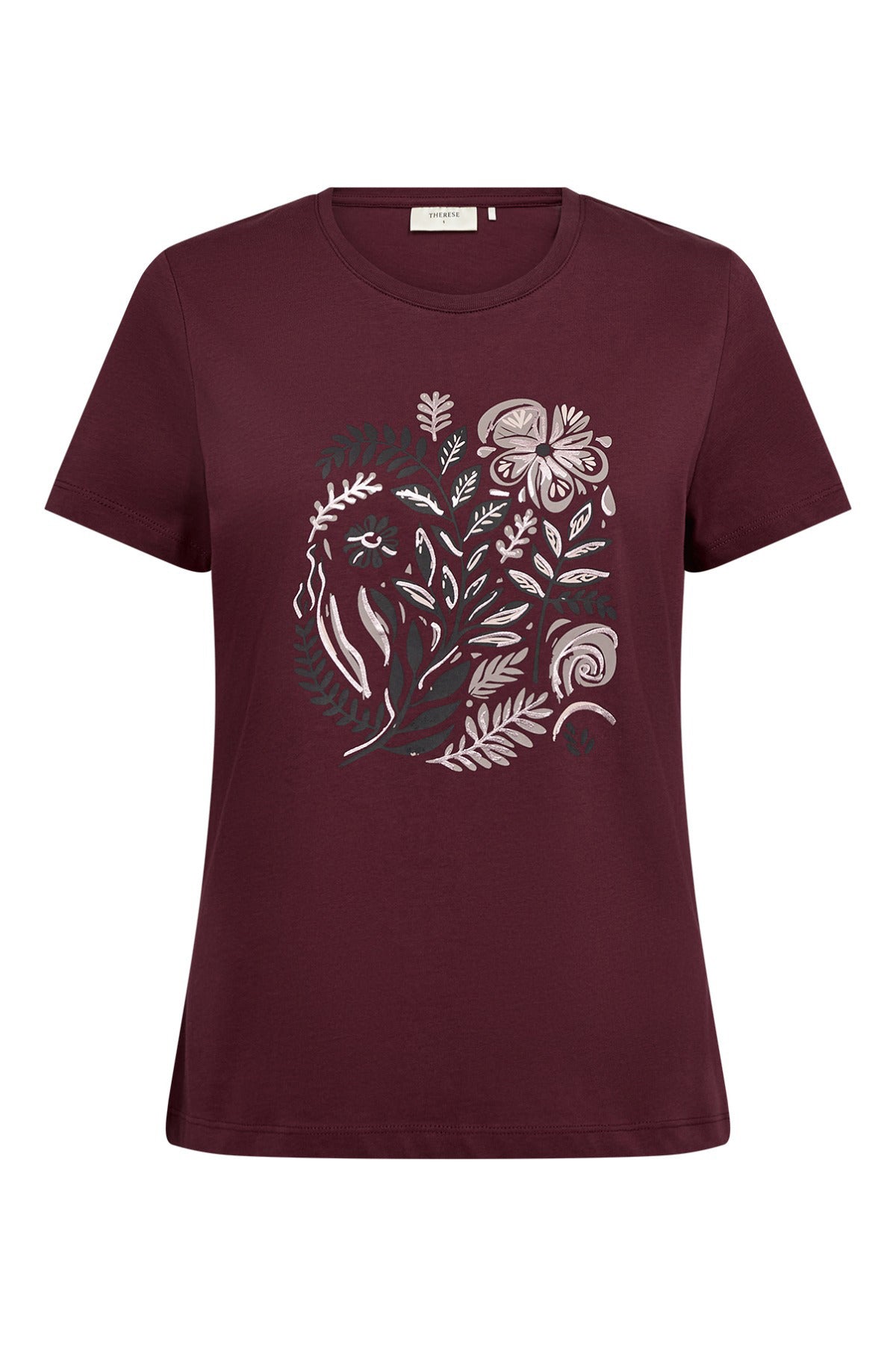 Ida - T-shirt i bomuld med detalje