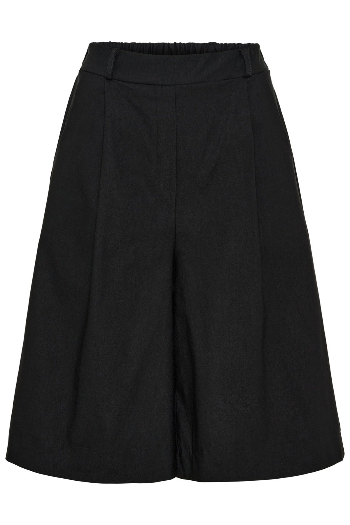MdcBrunella - Shorts med vide ben og elastisk talje