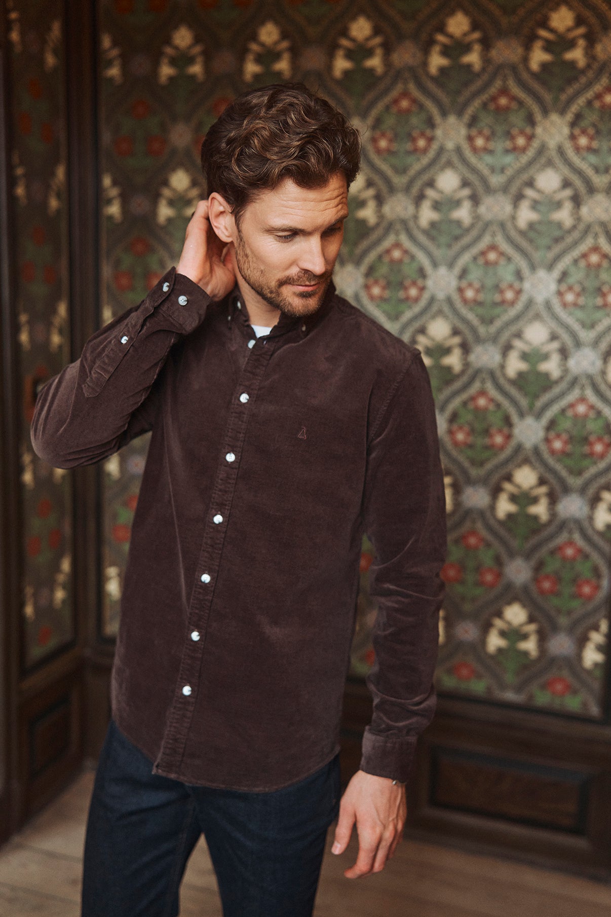 Toddy - Skjorte i fløjl