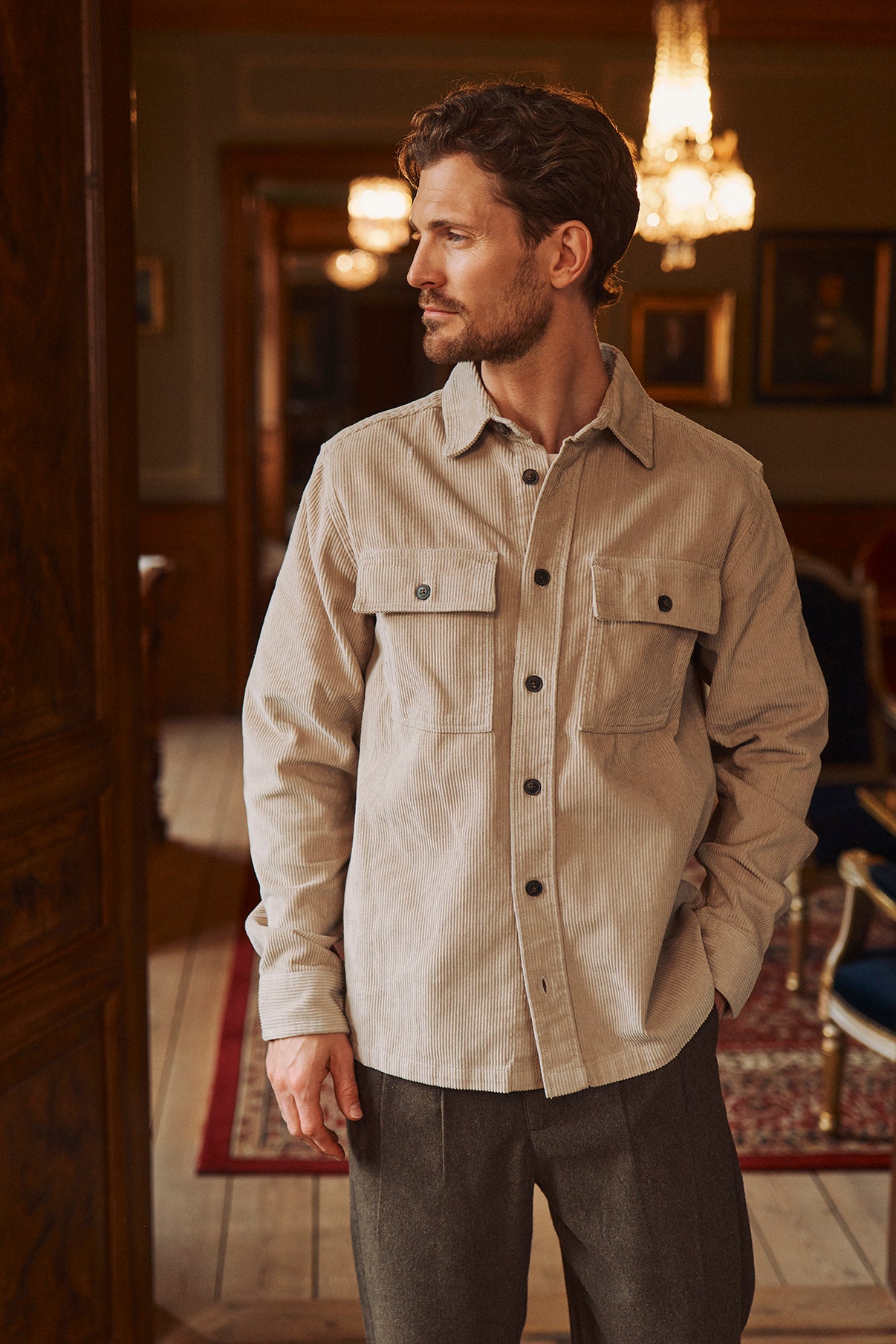 Emil - Overshirt i fløjl