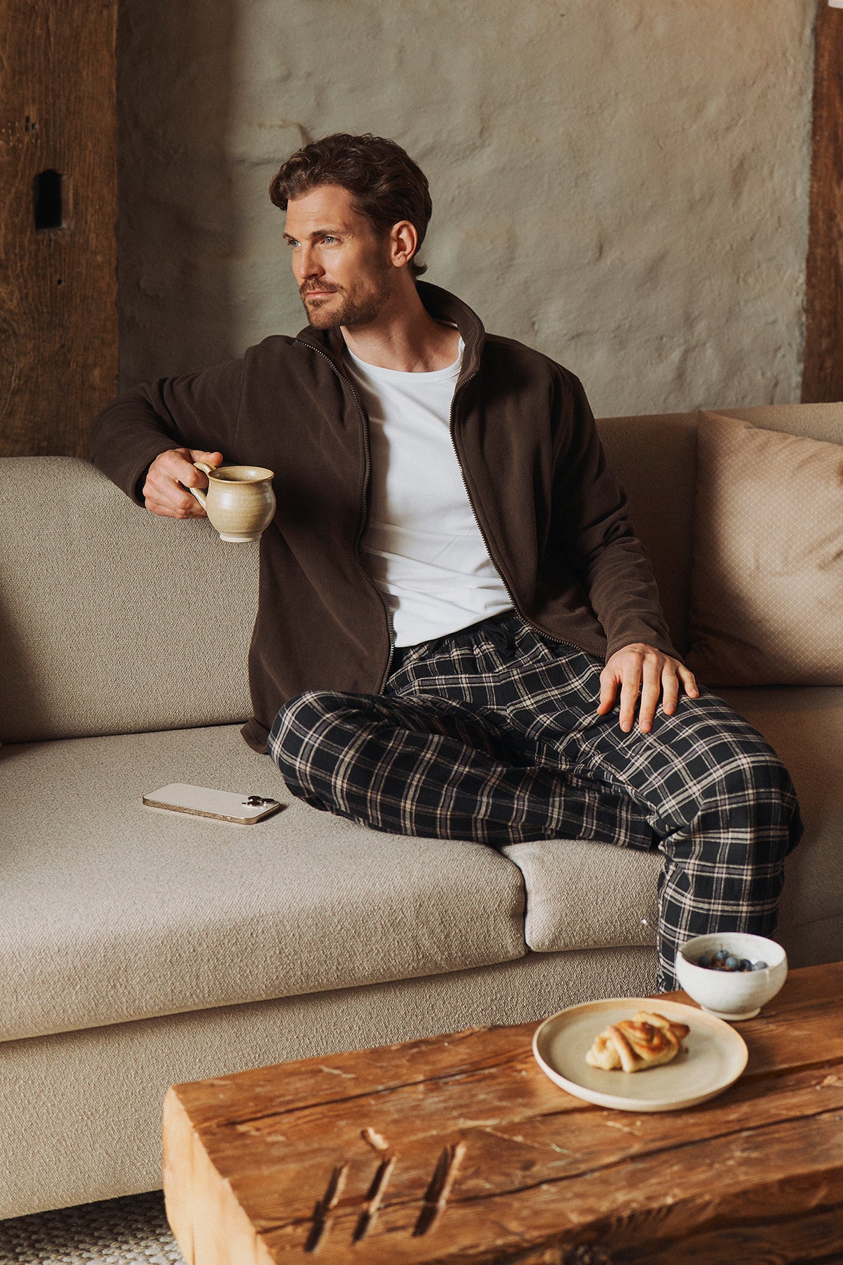 KANTT PYJAMASBUKSER JOHN