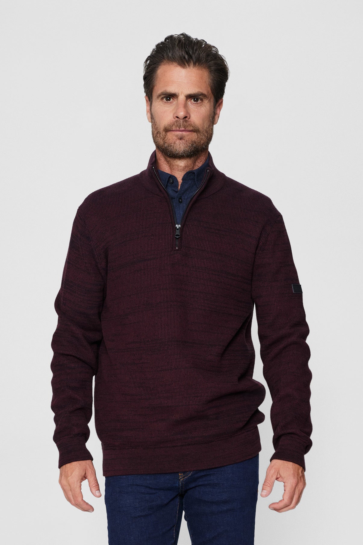 BLUE LINK Half-Zip Krom 323222