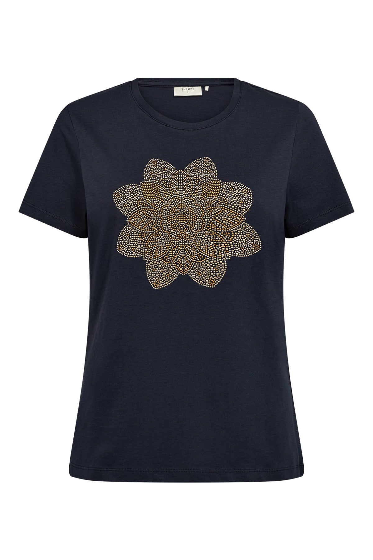Ida - T-shirt i bomuld med detalje