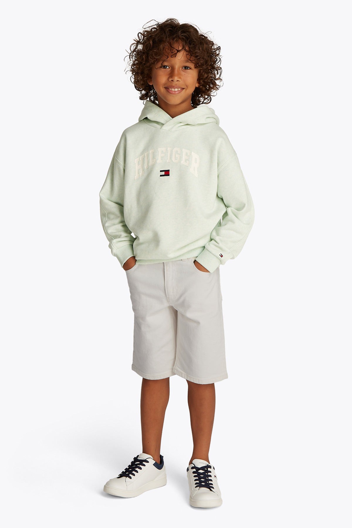 Tommy Hilfiger Boy MODERN STRAIGHT SHORT WHITE
