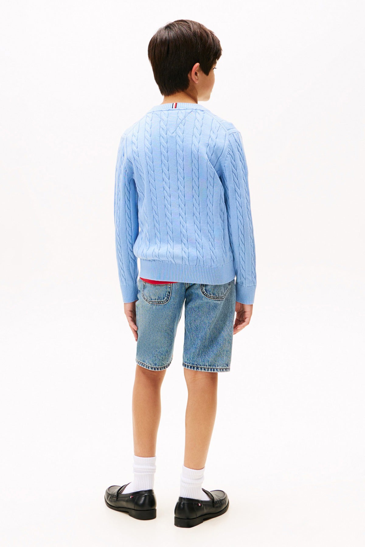 Tommy Hilfiger Boy COTTON CABLE SWEATER