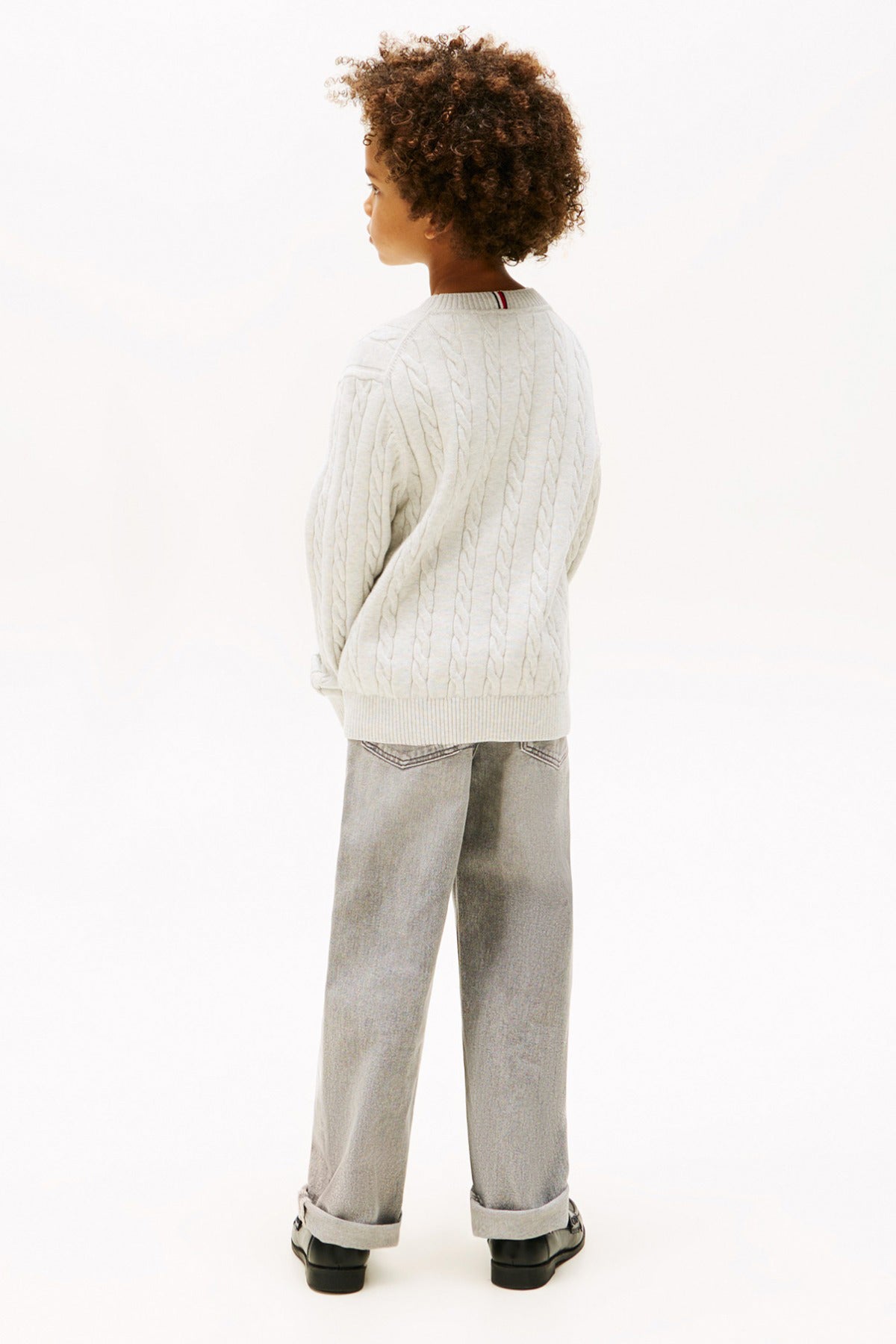 Tommy Hilfiger Boy COTTON CABLE SWEATER