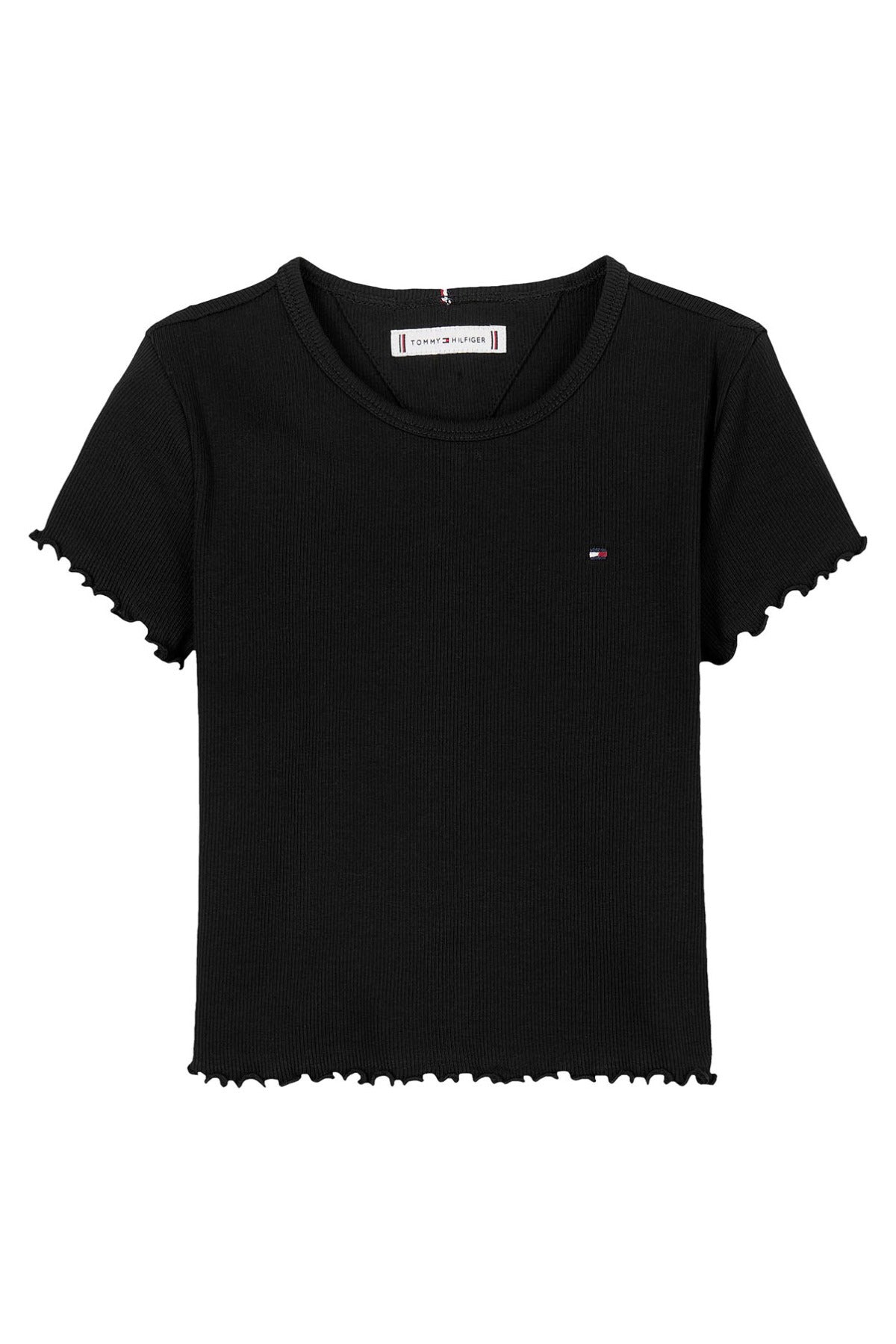 Tommy Hilfiger Girl ESSENTIAL RIB TOP SS