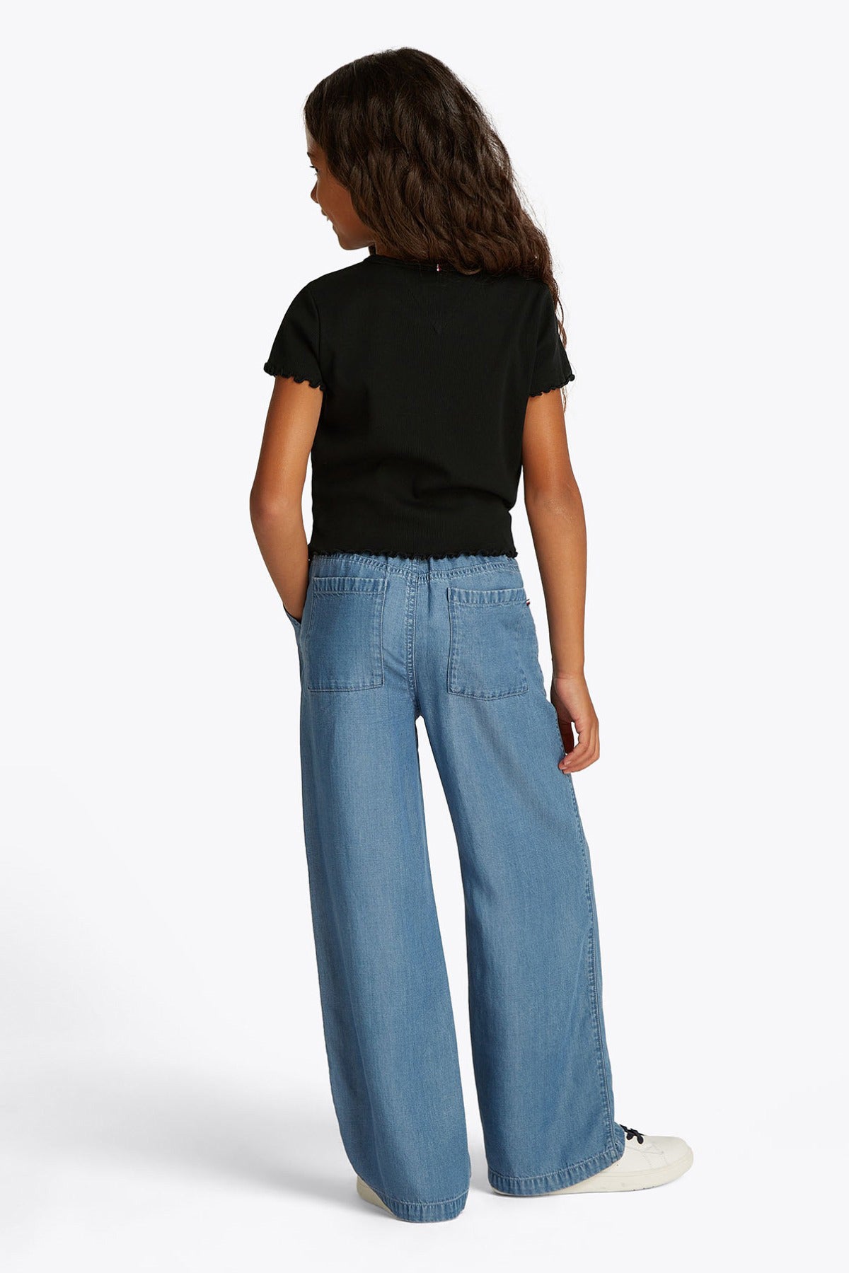 Tommy Hilfiger Girl ESSENTIAL RIB TOP SS