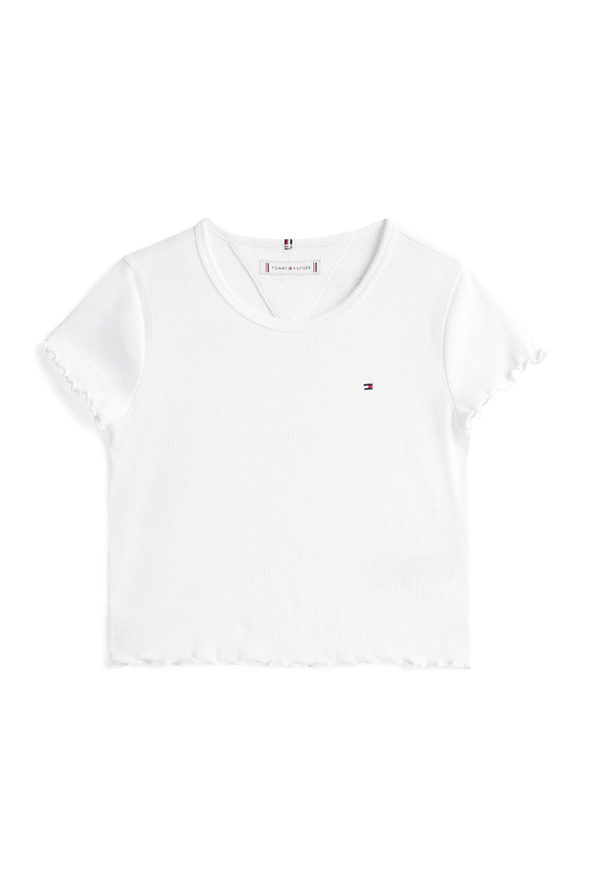 Tommy Hilfiger Girl ESSENTIAL RIB TOP SS