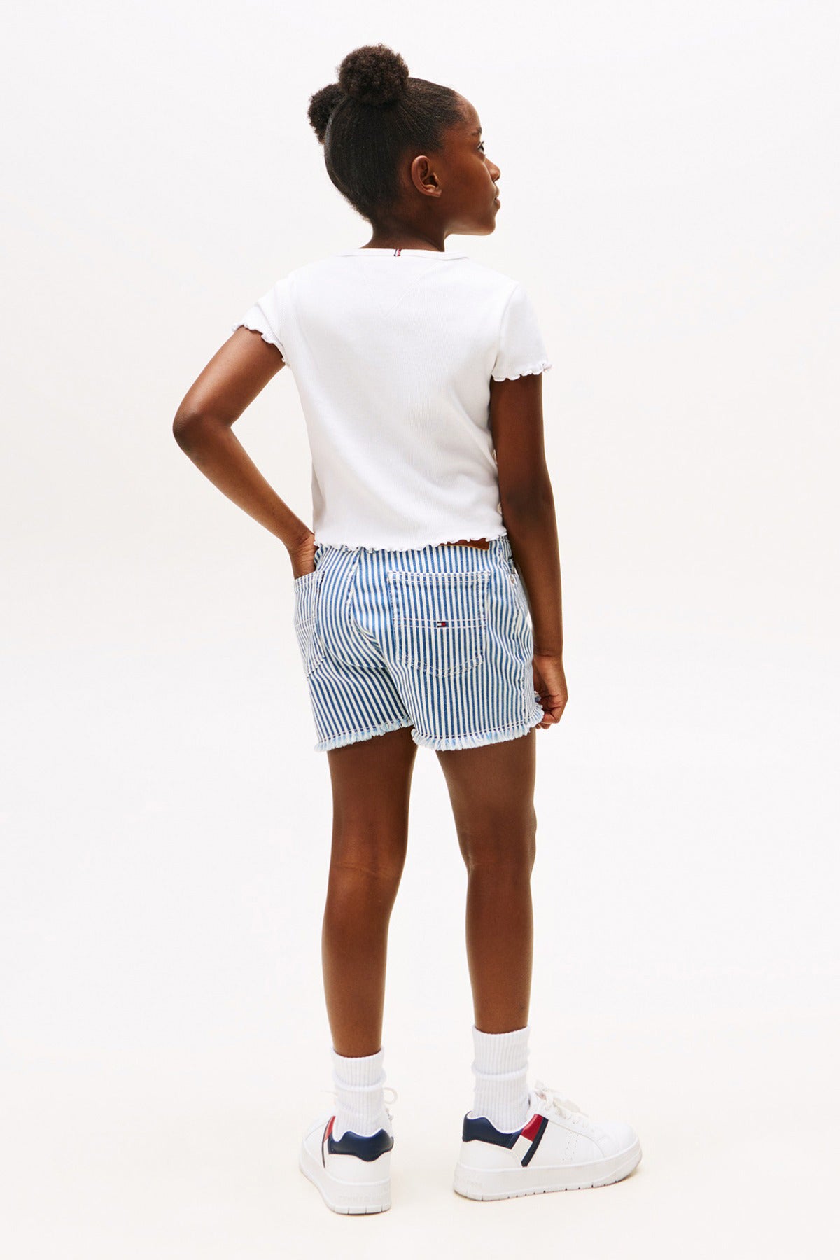 Tommy Hilfiger Girl ESSENTIAL RIB TOP SS