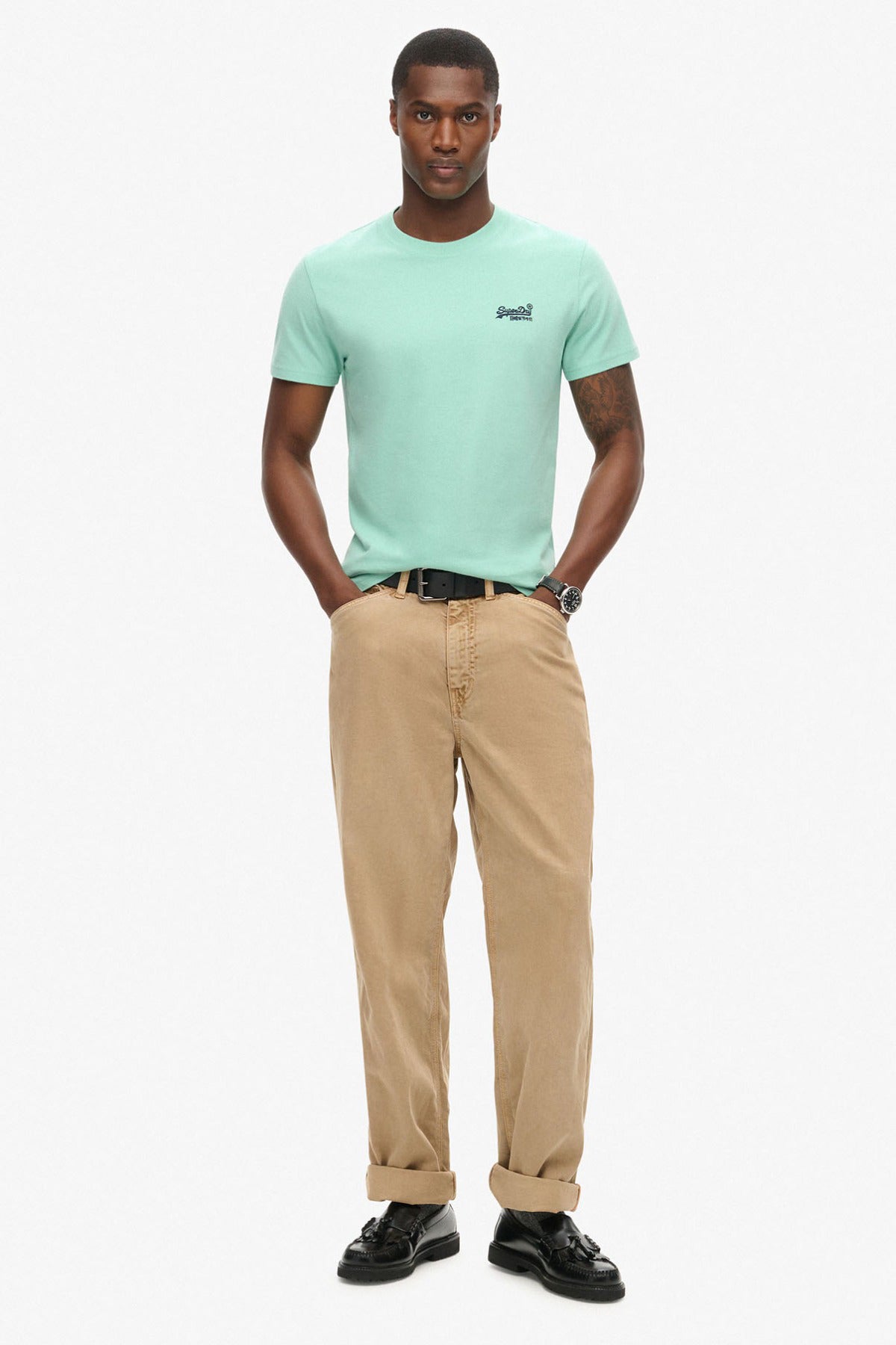 SUPERDRY ESSENTIAL LOGO EMB TEE