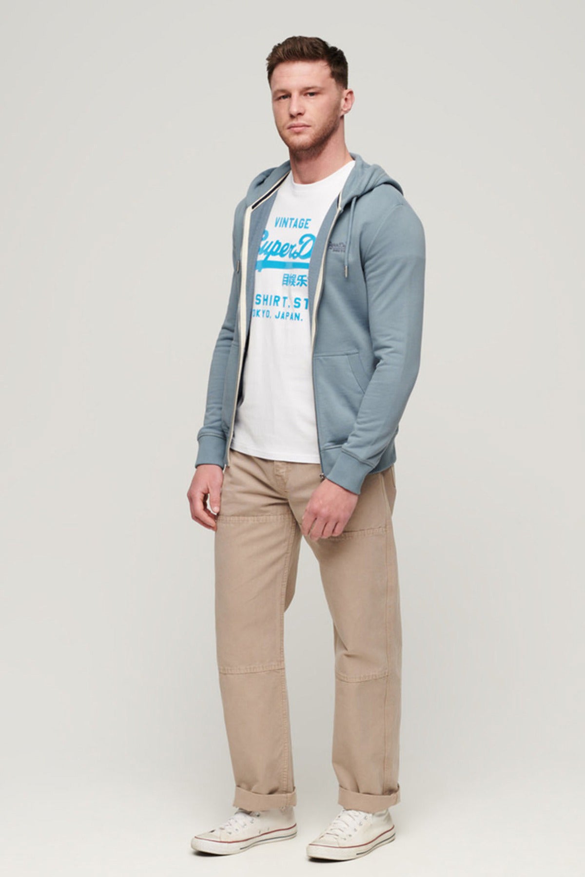 SUPERDRY Cardigan Essential Logo