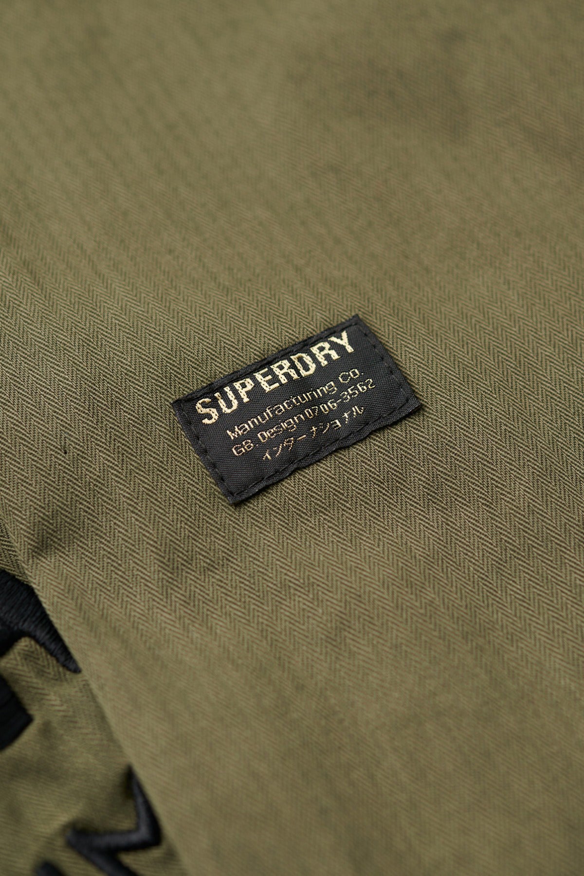 SUPERDRY MILITARY M65 EMB LW JACKET
