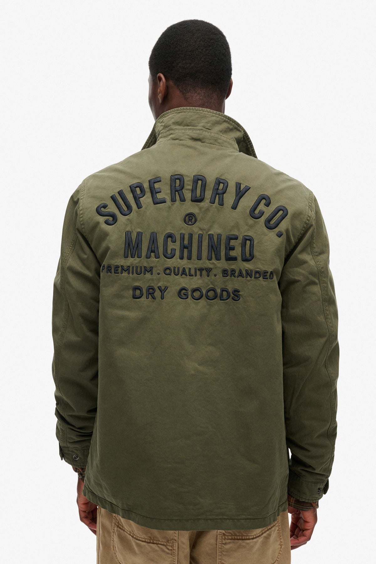 SUPERDRY MILITARY M65 EMB LW JACKET