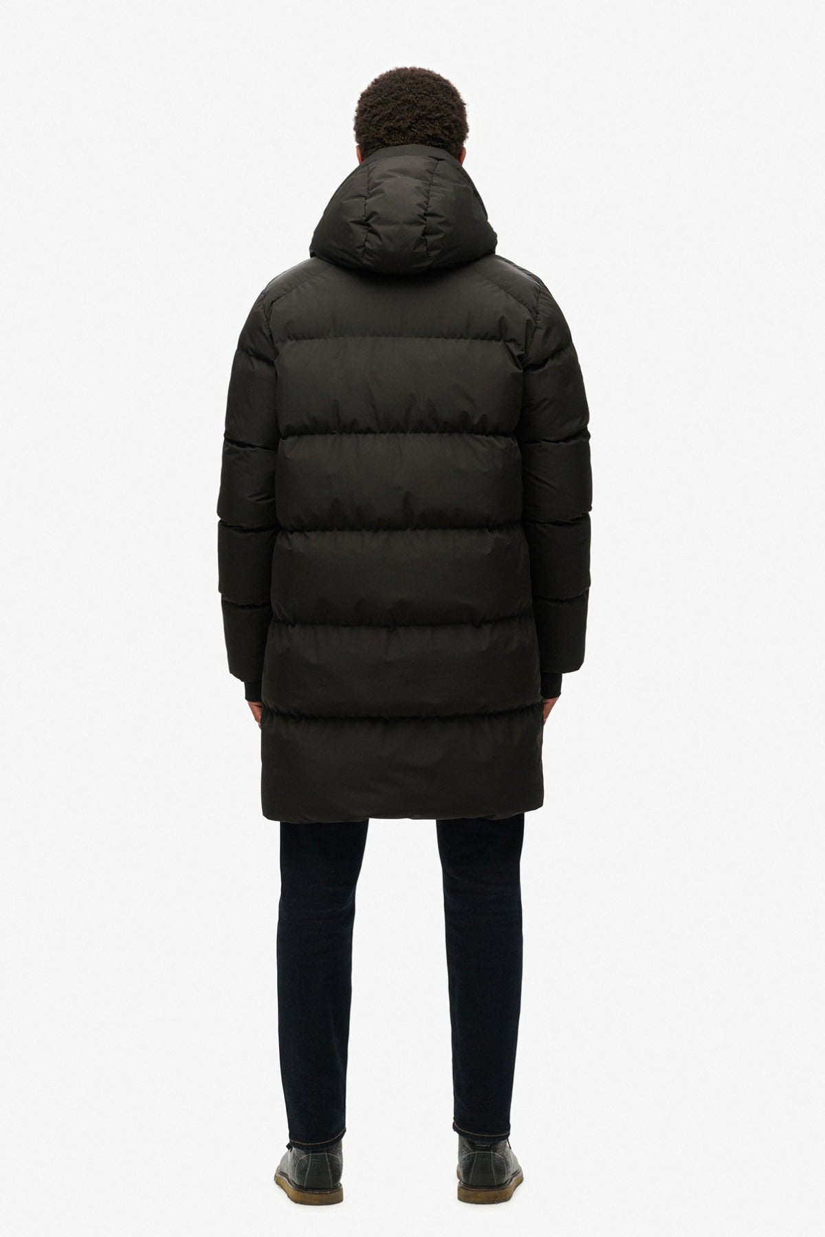 SUPERDRY HOODED SPORTS PUFFER MID JKT
