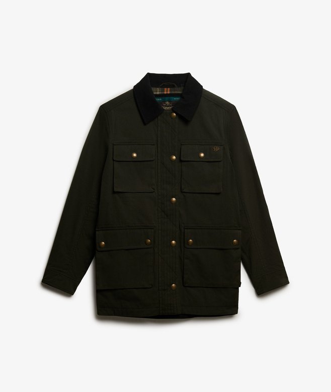 Superdry Dame WAX JACKET