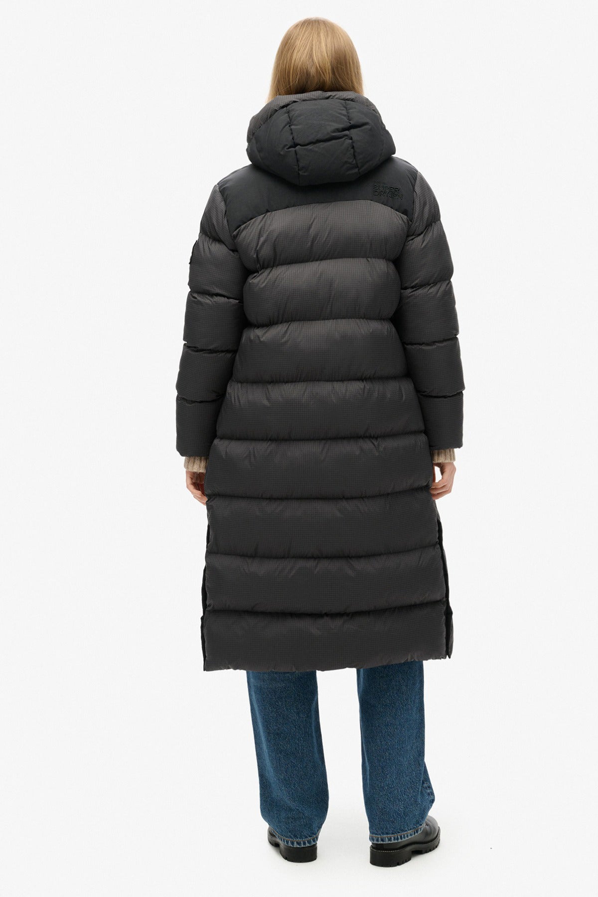 Superdry Dame RIPSTOP LONGLINE PUFFER JACKET
