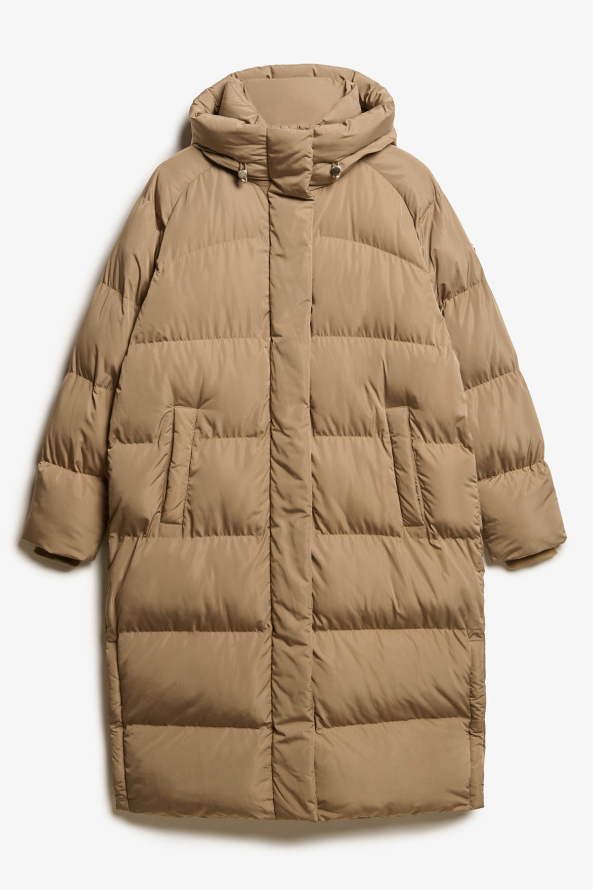Superdry Dame LONGLINE HOODED PUFFER JACKET