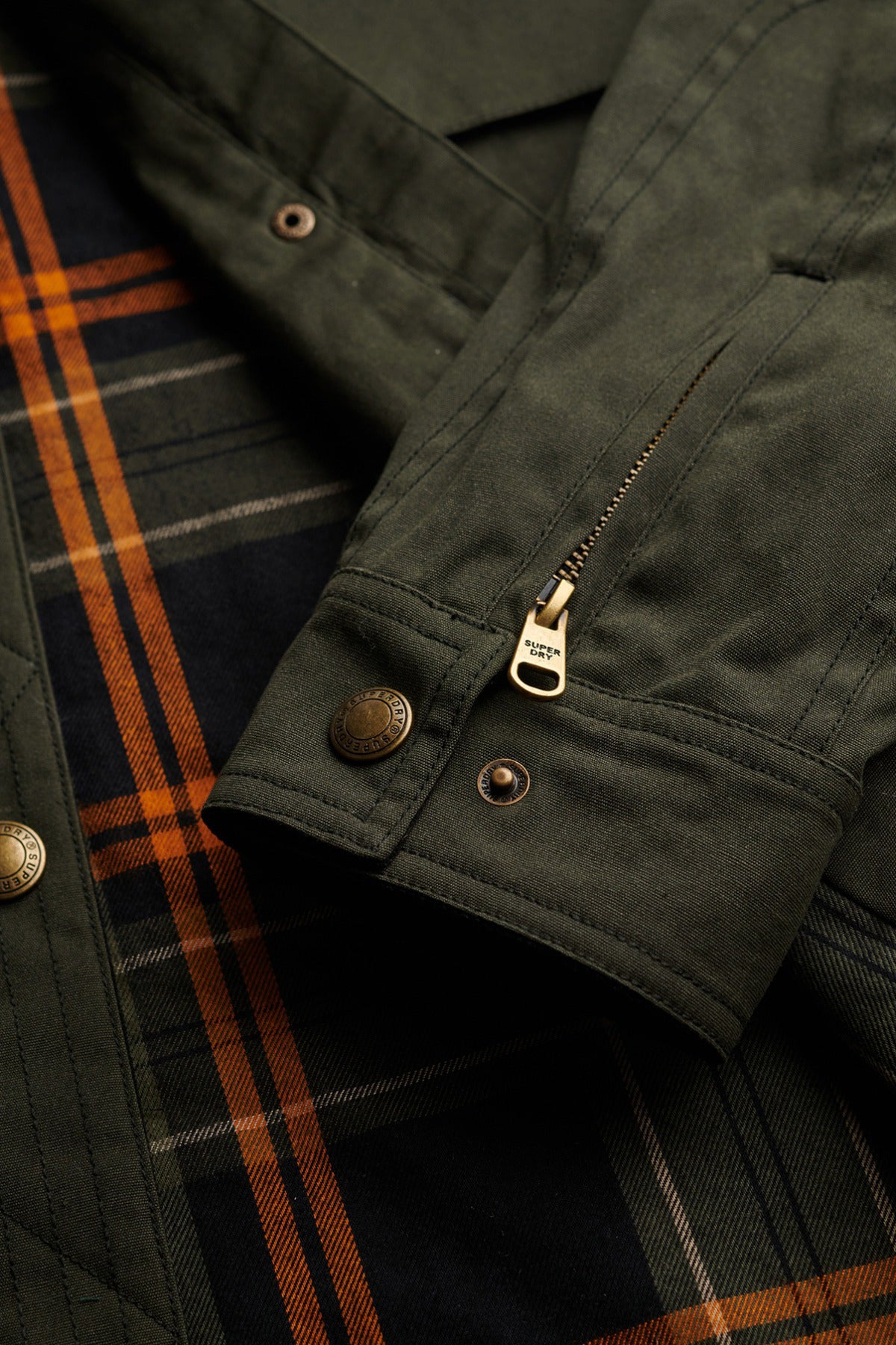 Superdry Dame WAX JACKET