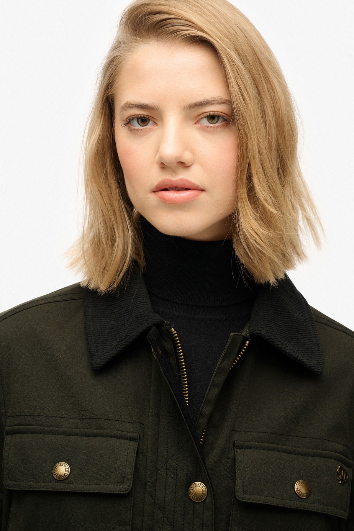 Superdry Dame WAX JACKET