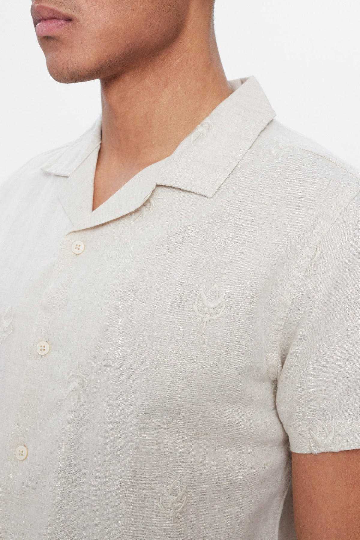 KANTT Linen Shirt SS Kippo 224118