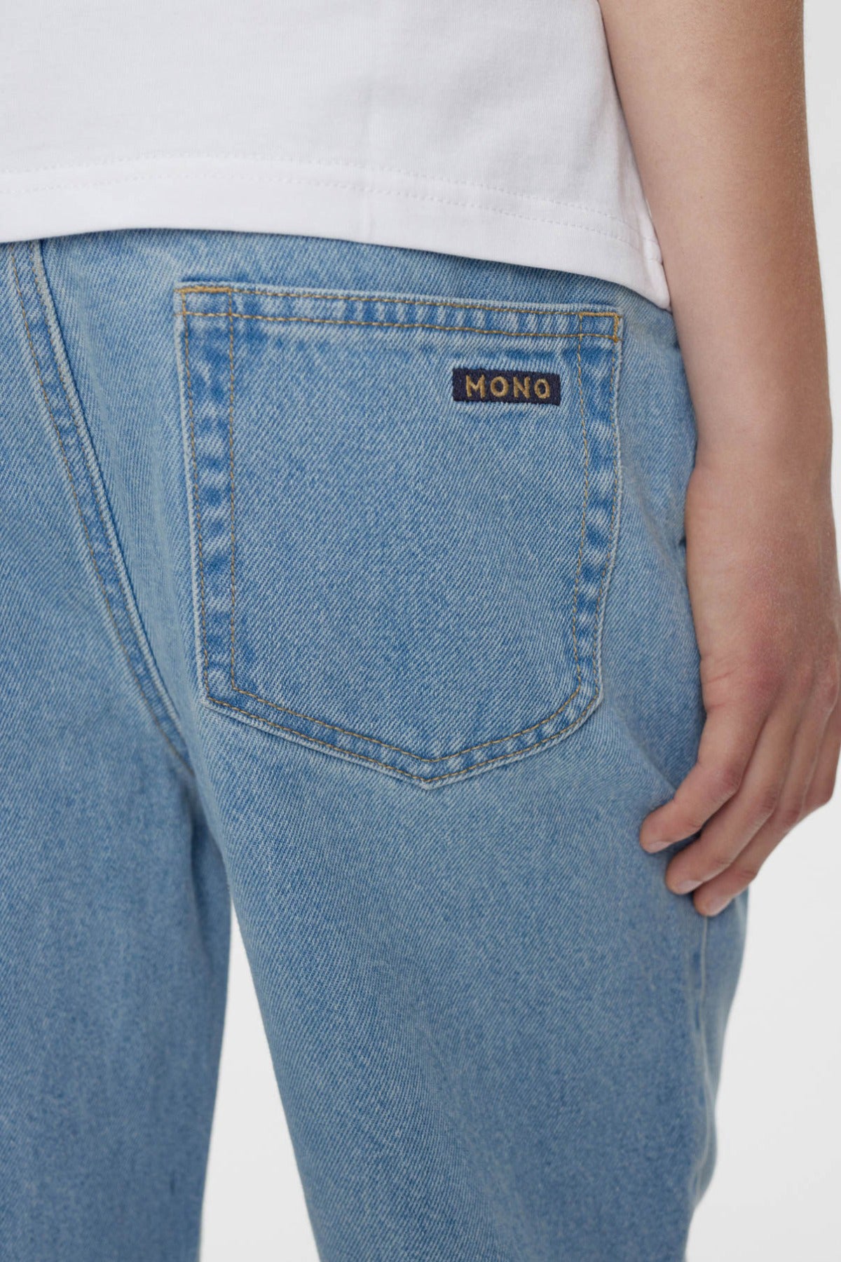 Mono 112 CHESTER STRAIGHT BAGGY JEANS