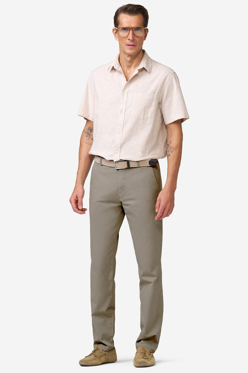 Bonn 5057 - Lærredsbuks med stræk