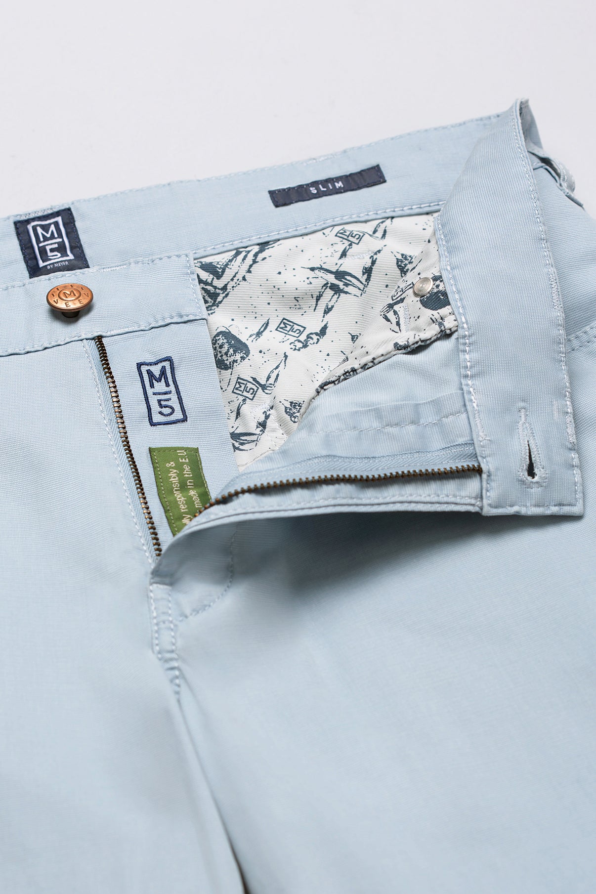 M5 Lærredsbuks Slim Stretch