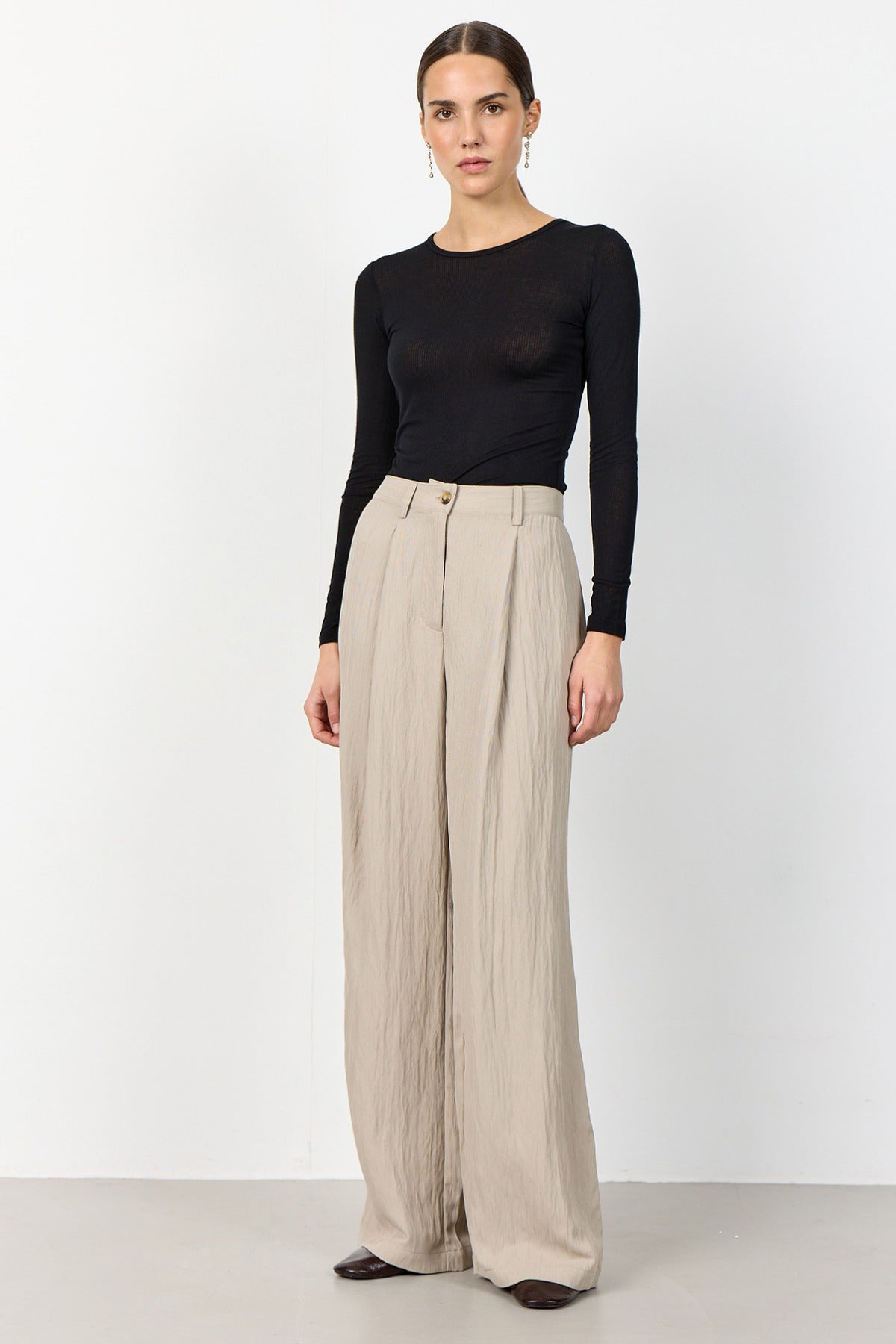 LR-POLKA - Vide bukser med lommer