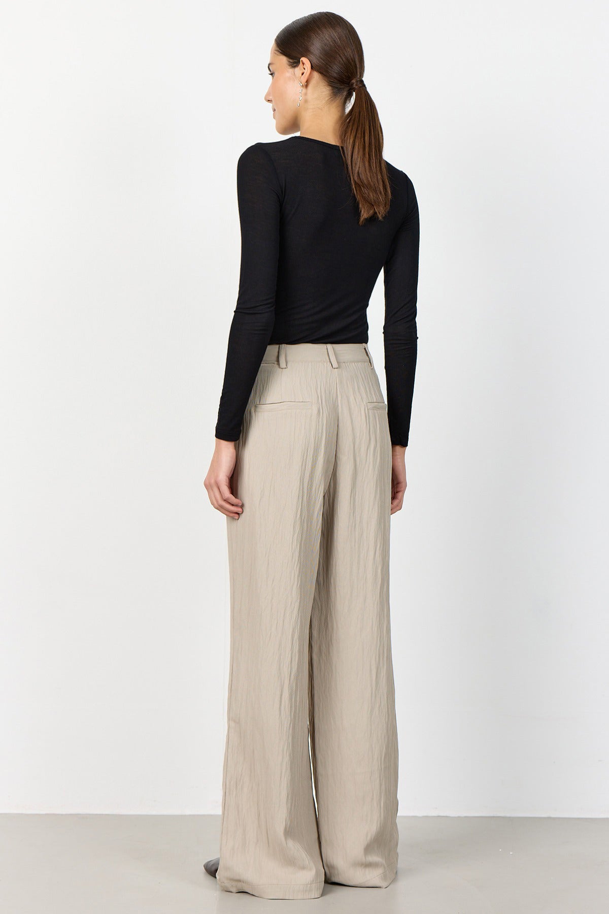 LR-POLKA - Vide bukser med lommer