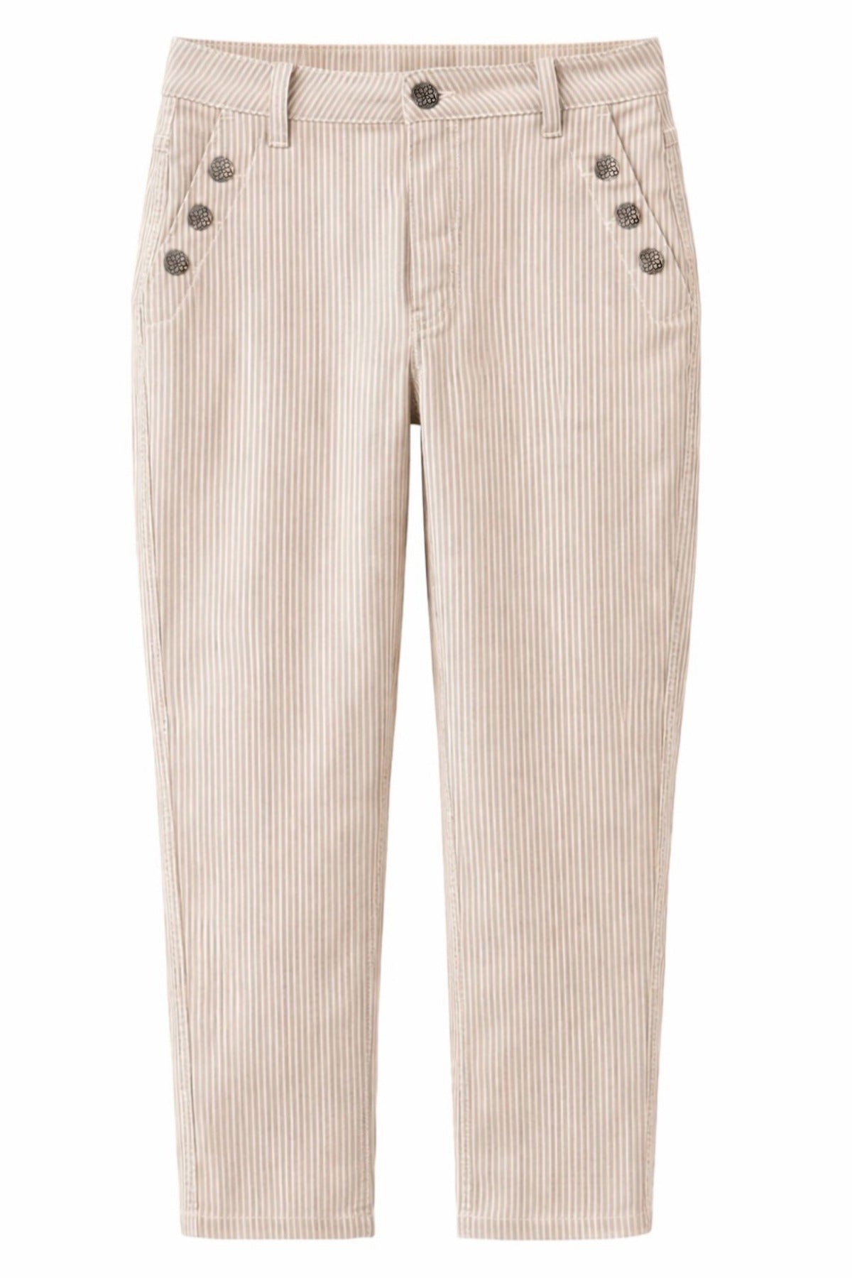 BAY - Strækbare bukser med smalle striber