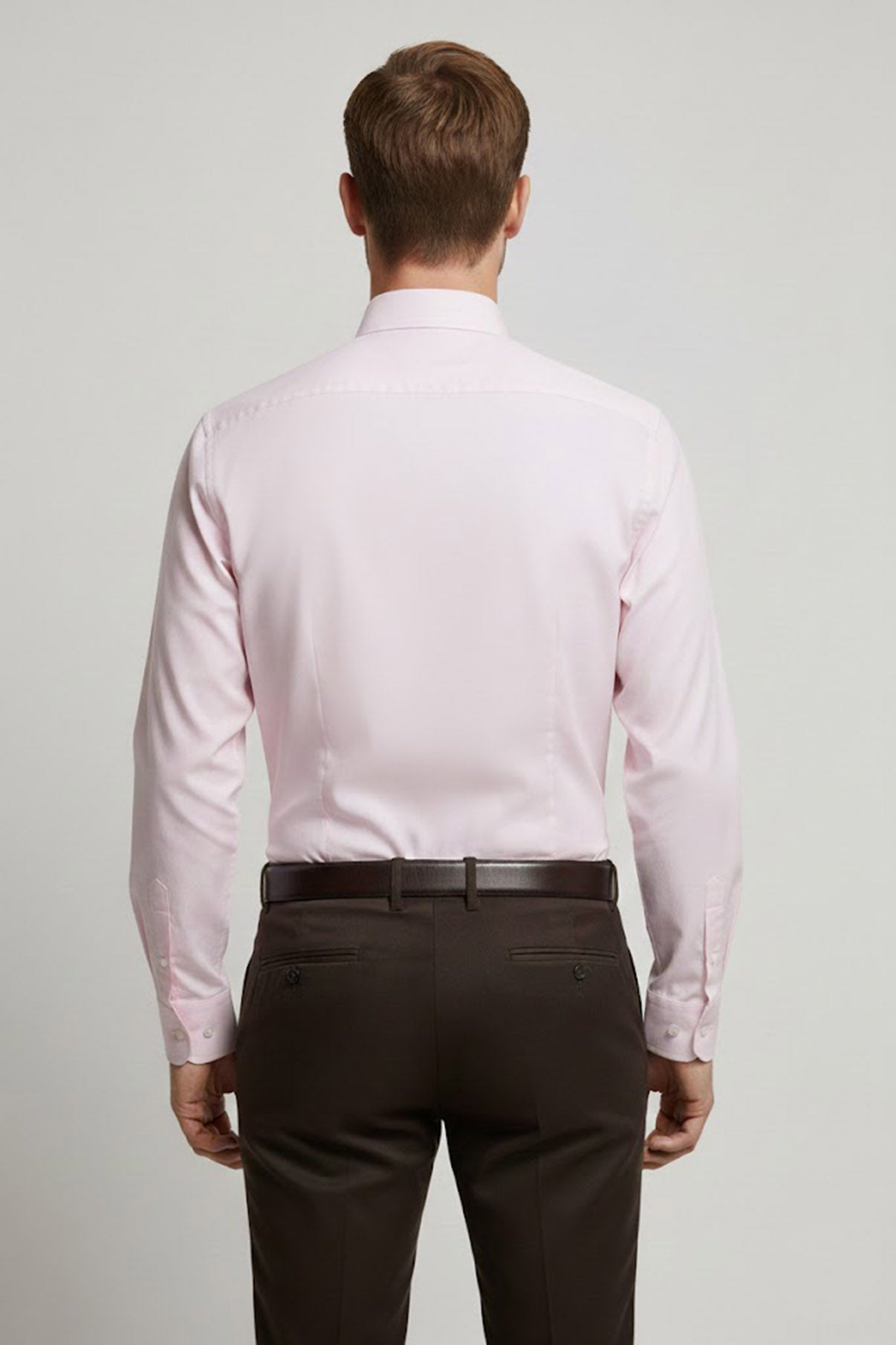 Hento - Strygefri langærmet skjorte