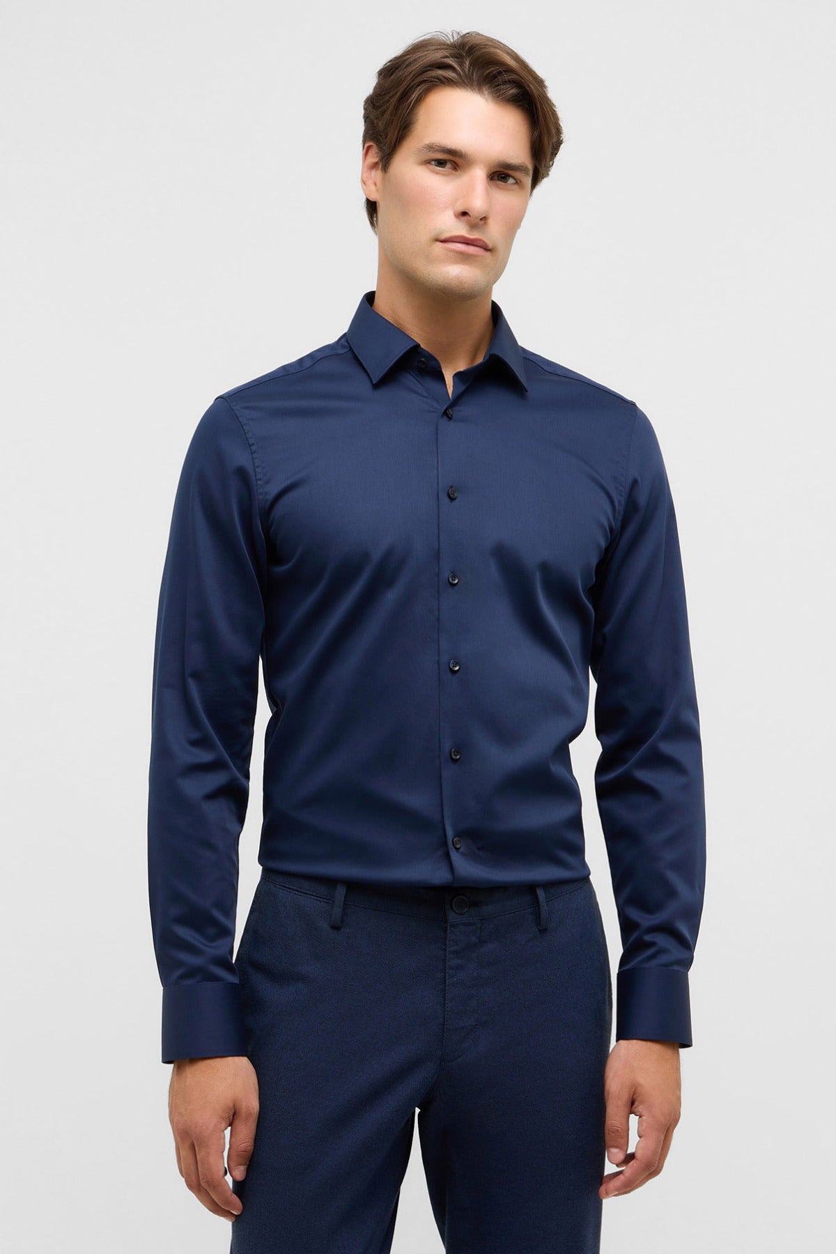 ETERNA Skjorte LS-SLIM FIT
